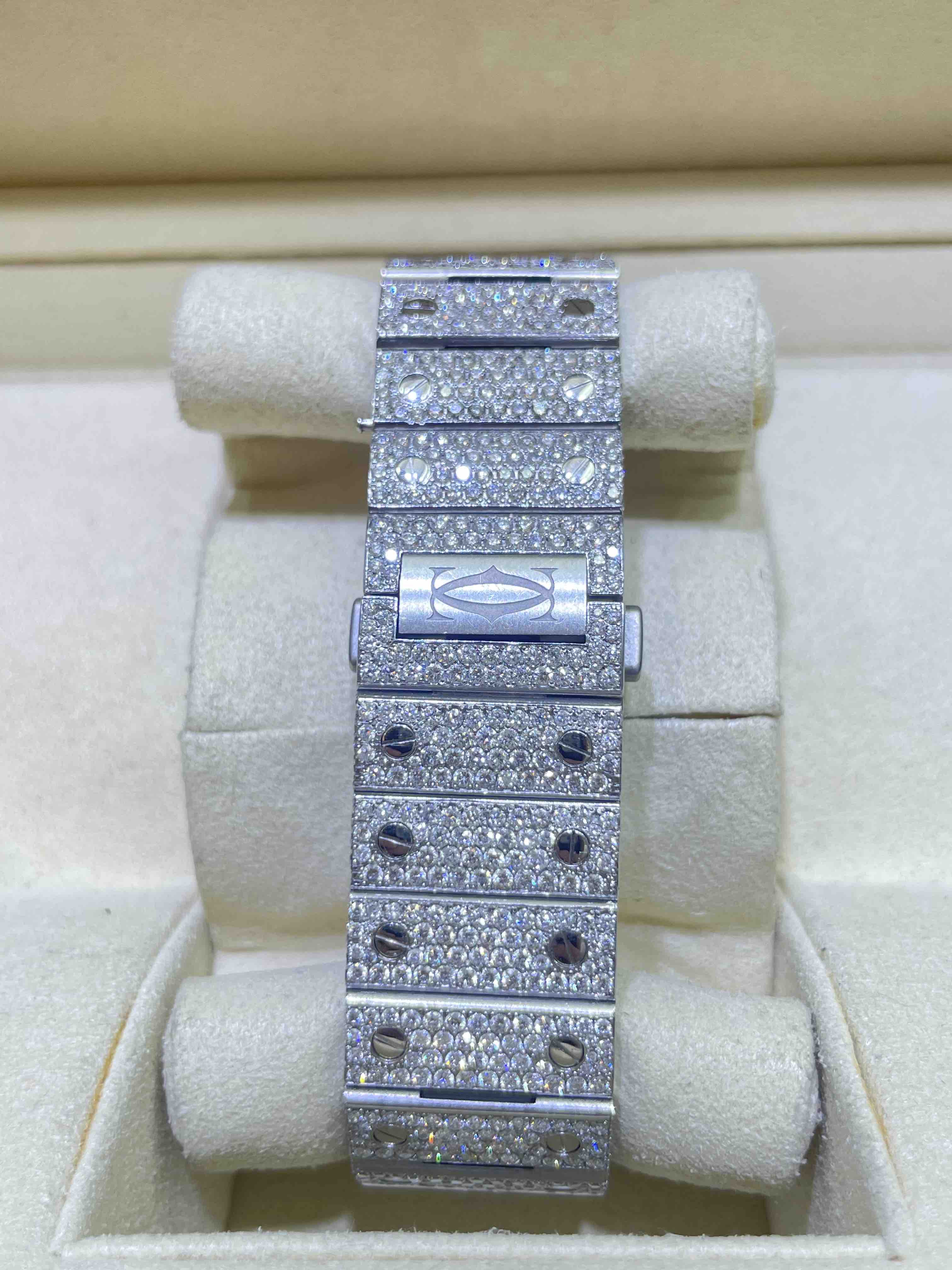 bust down cartier watch