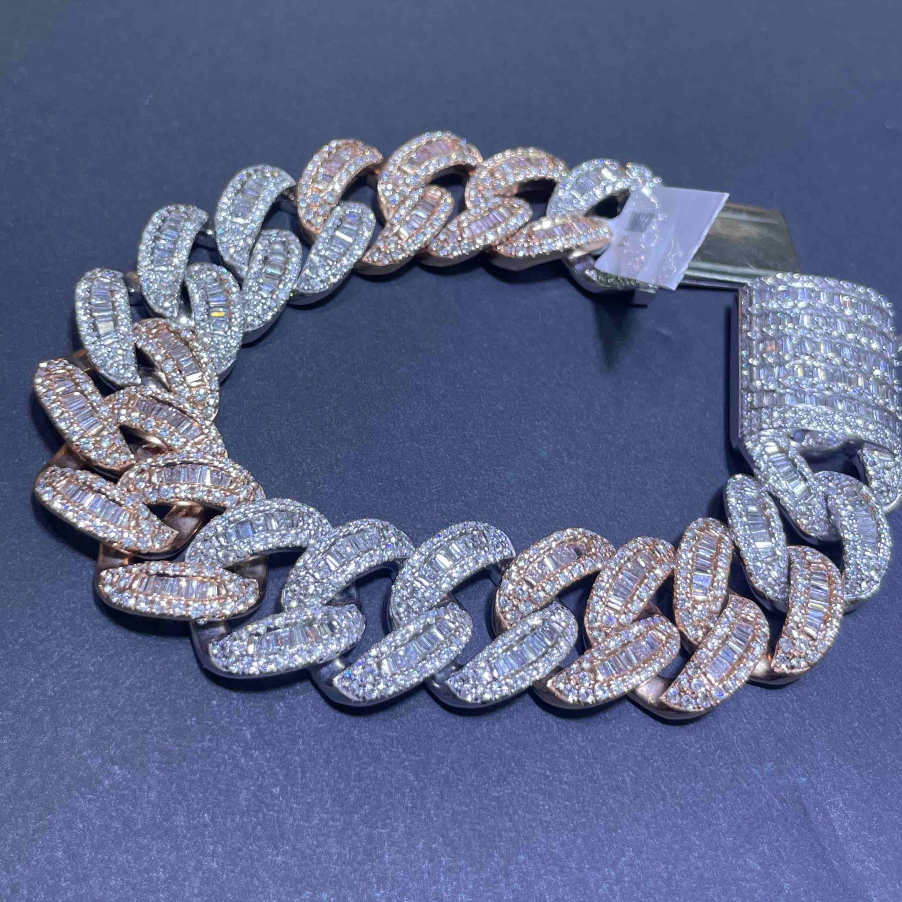 Iced Out Cuban Link Bracelet
