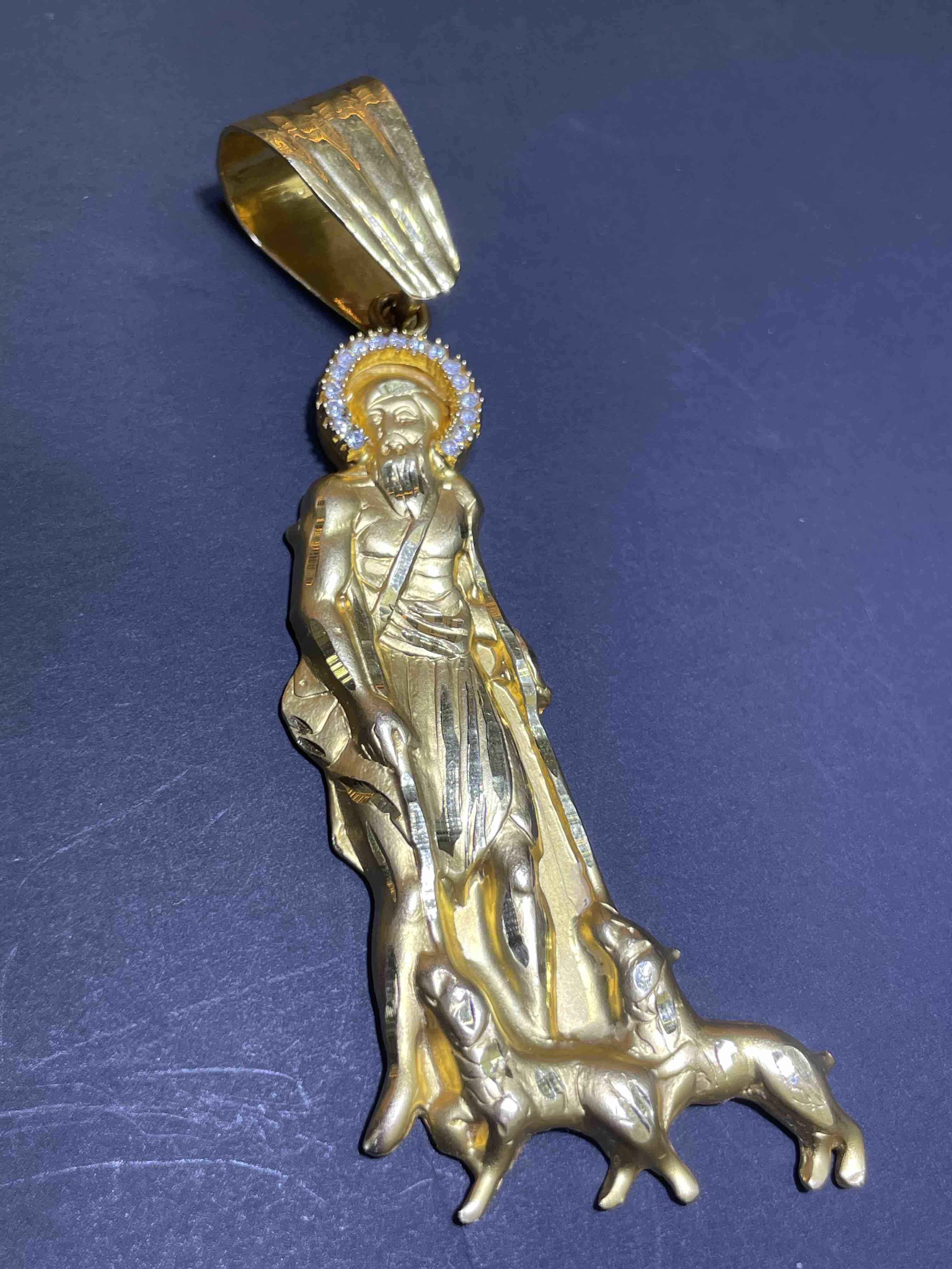 San Lazaro 14k Gold Pendant