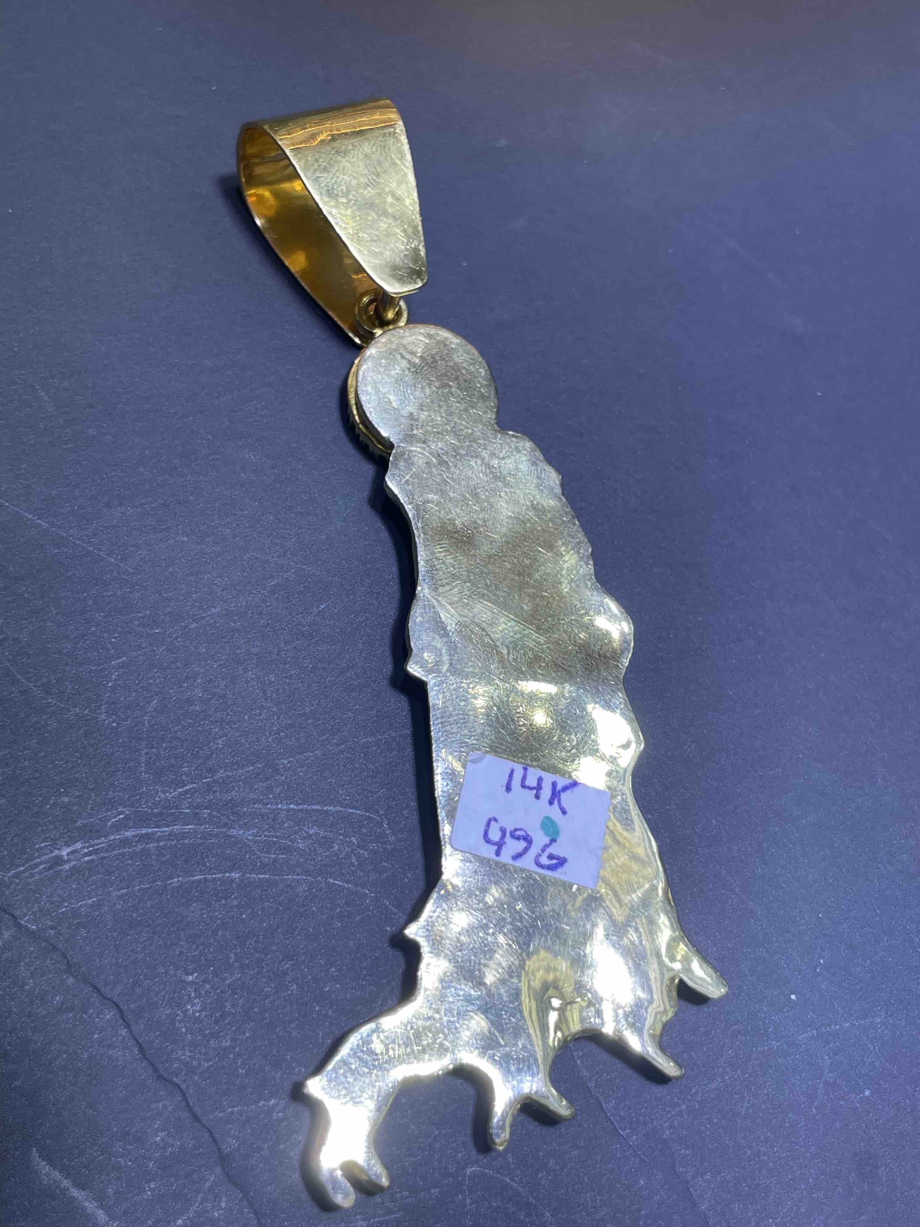 San Lazaro 14k Gold Pendant