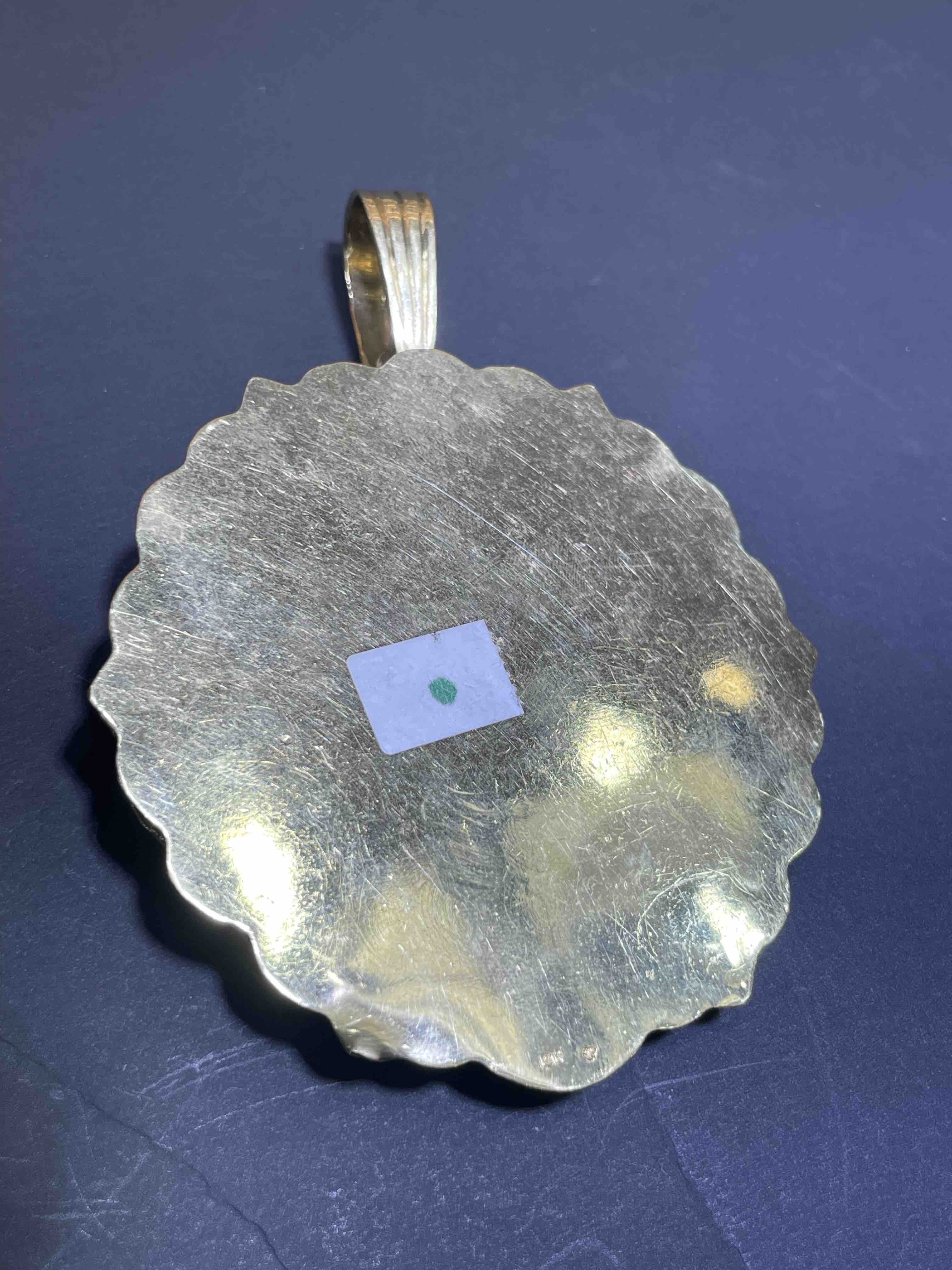 San Lazaro Gold Pendant 10k