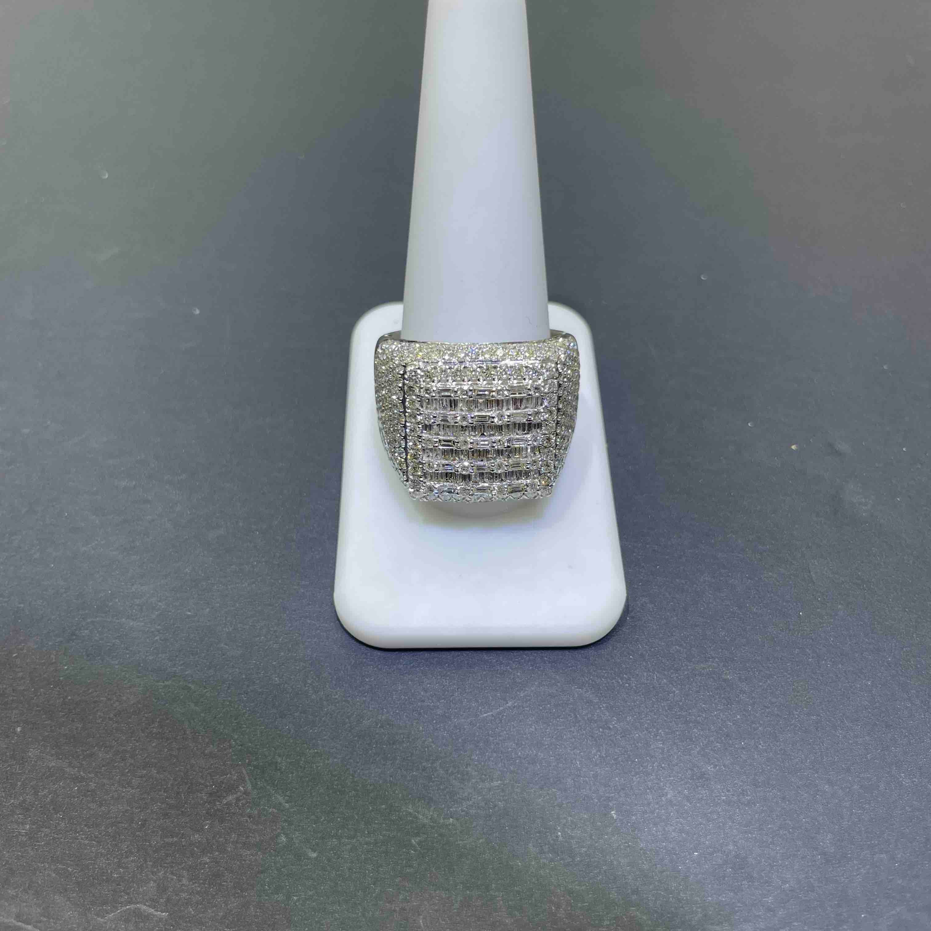 Iced Out Hip Hop Ring