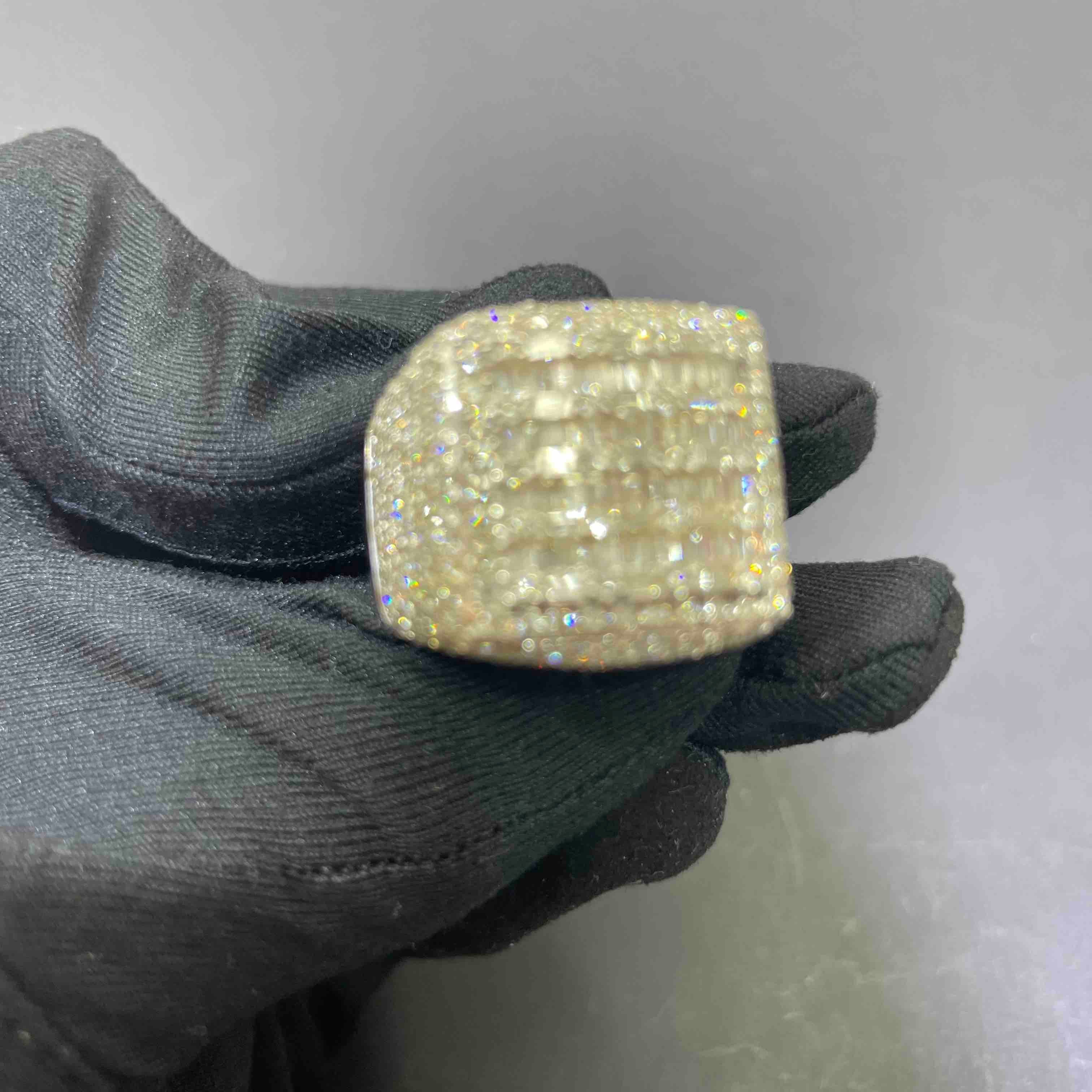 Iced Out Hip Hop Ring