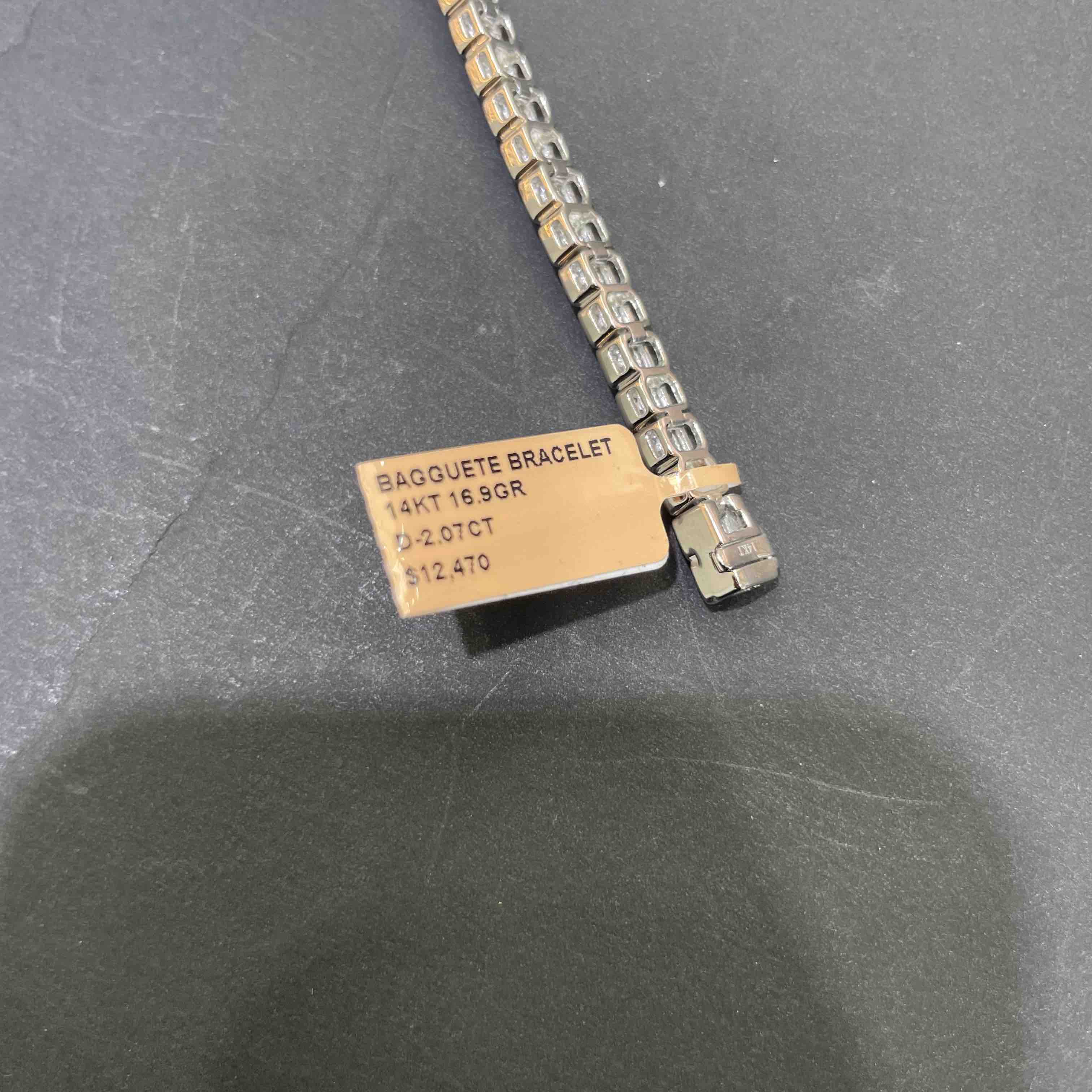 Baguette Bracelet Iced Out