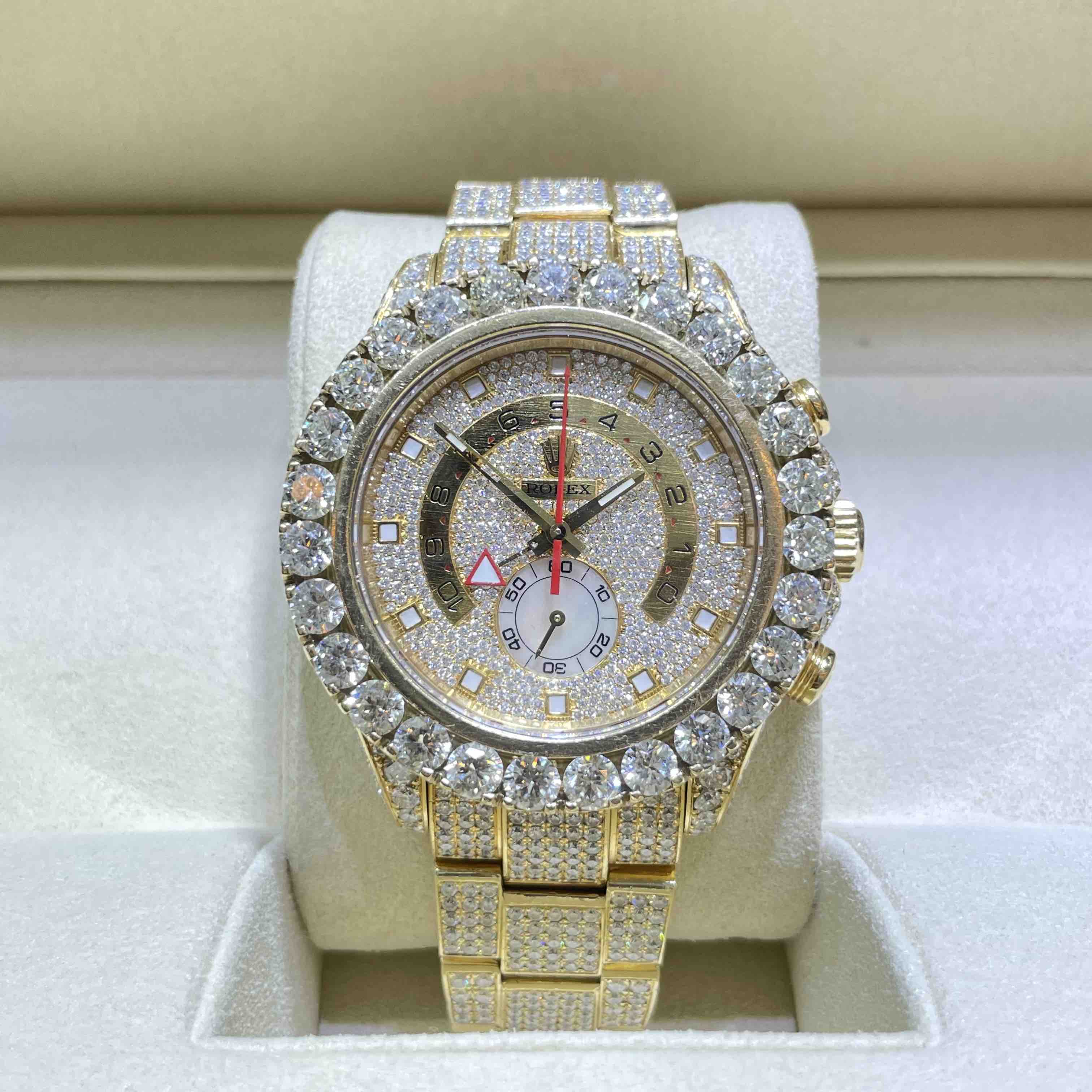 Bust Down Rolex Yacht Master