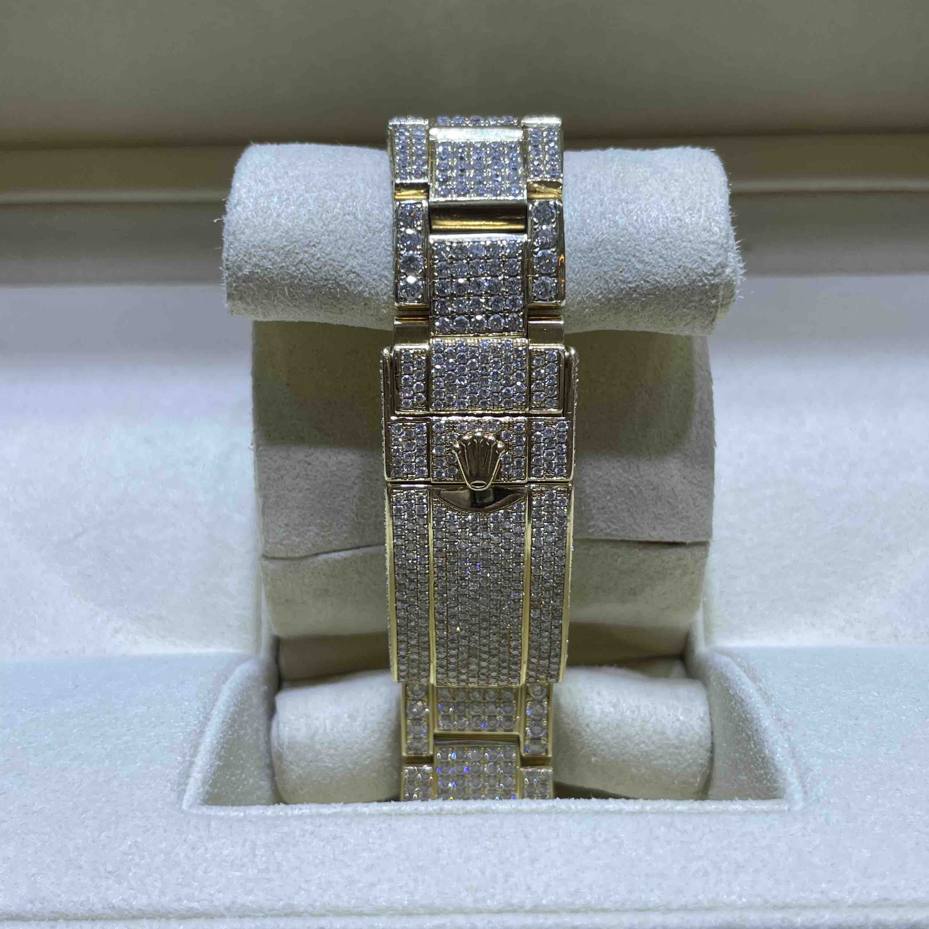 rolex yacht master bustdown