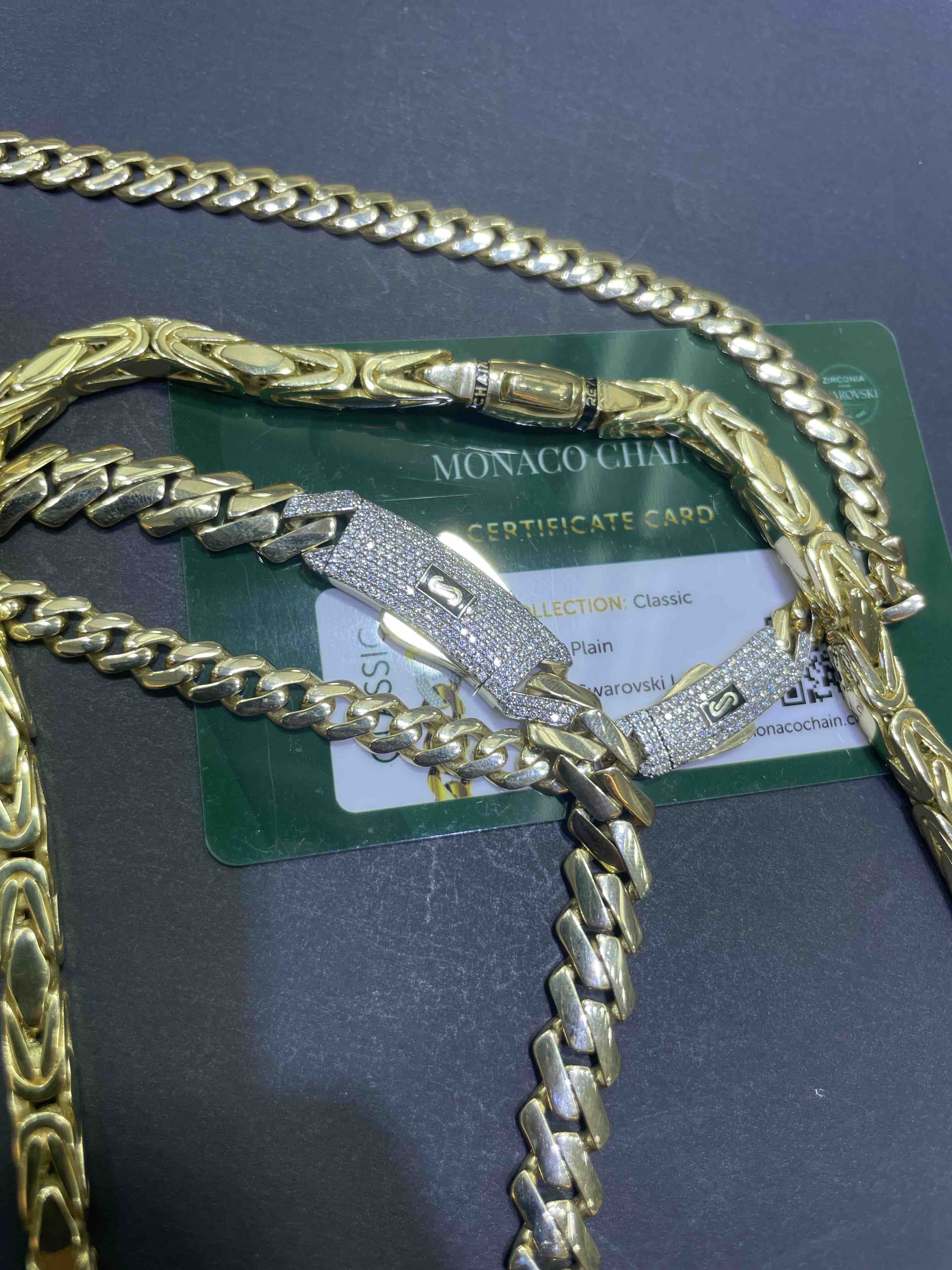 10k Monaco Chain