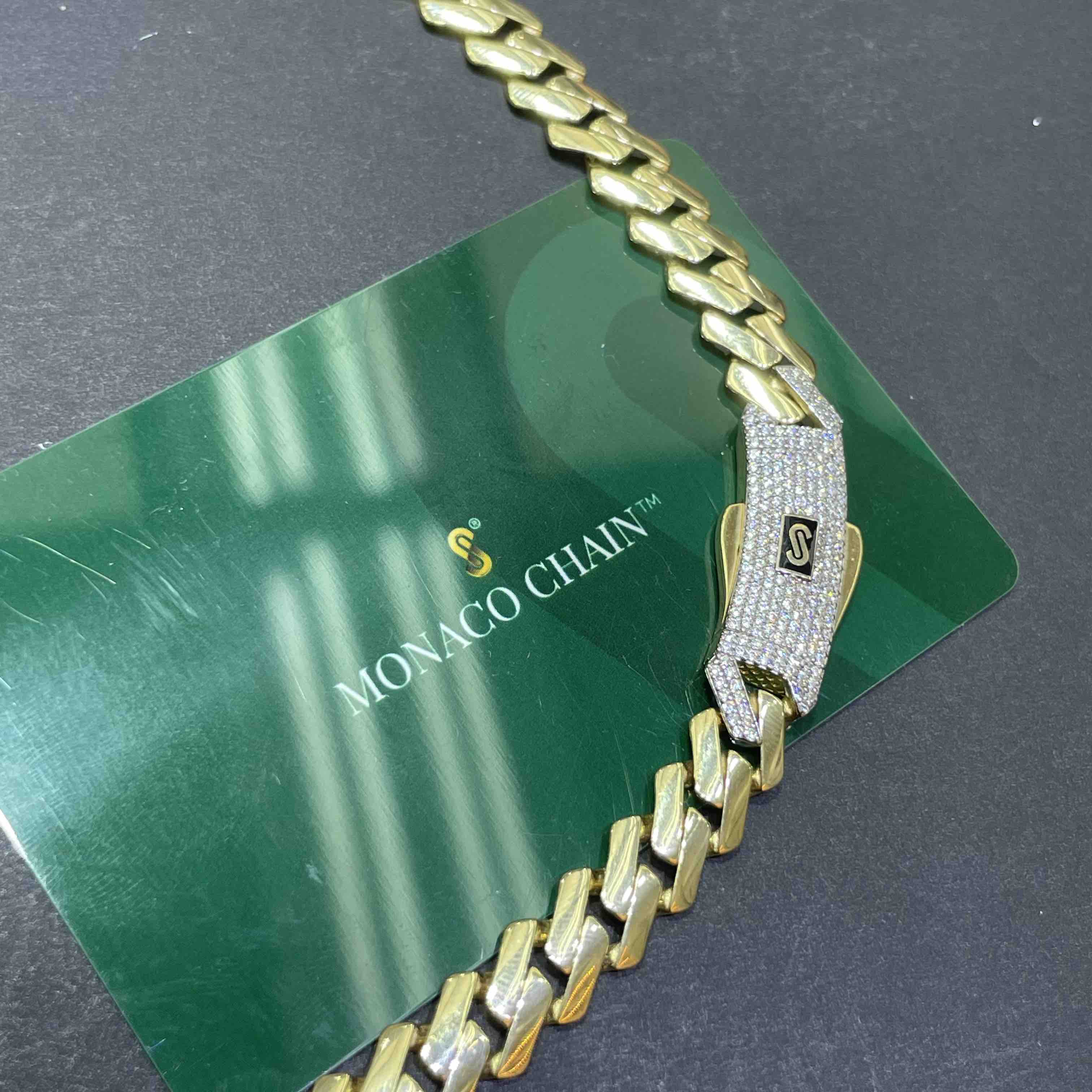 10k Monaco Chain