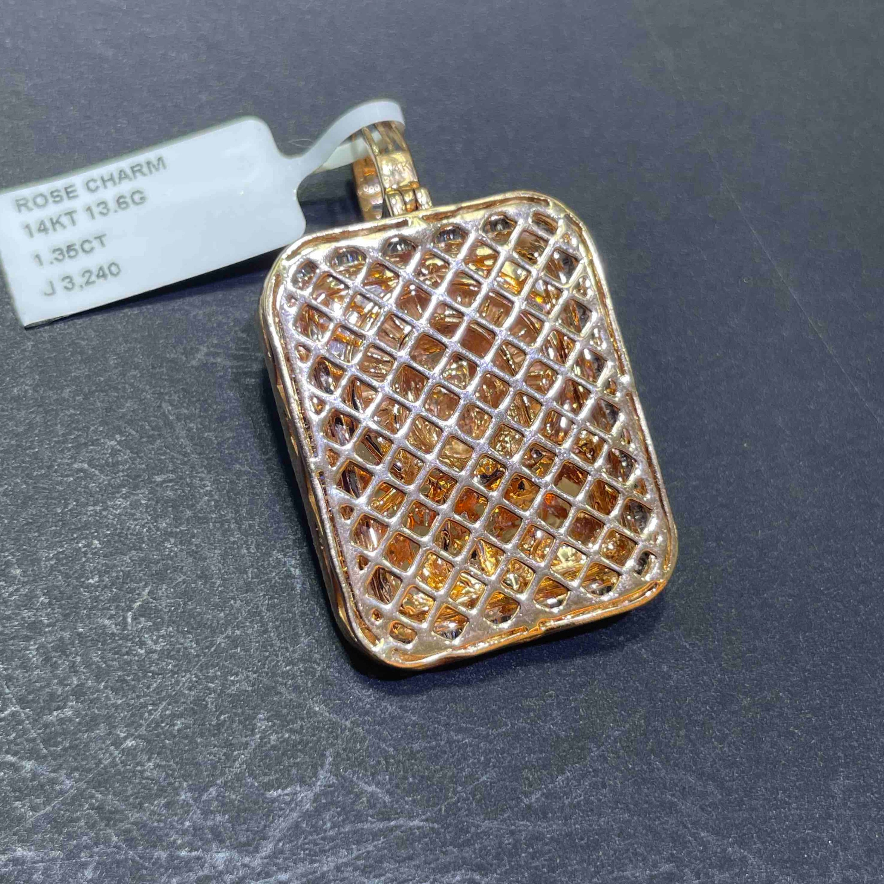 iced out pendant