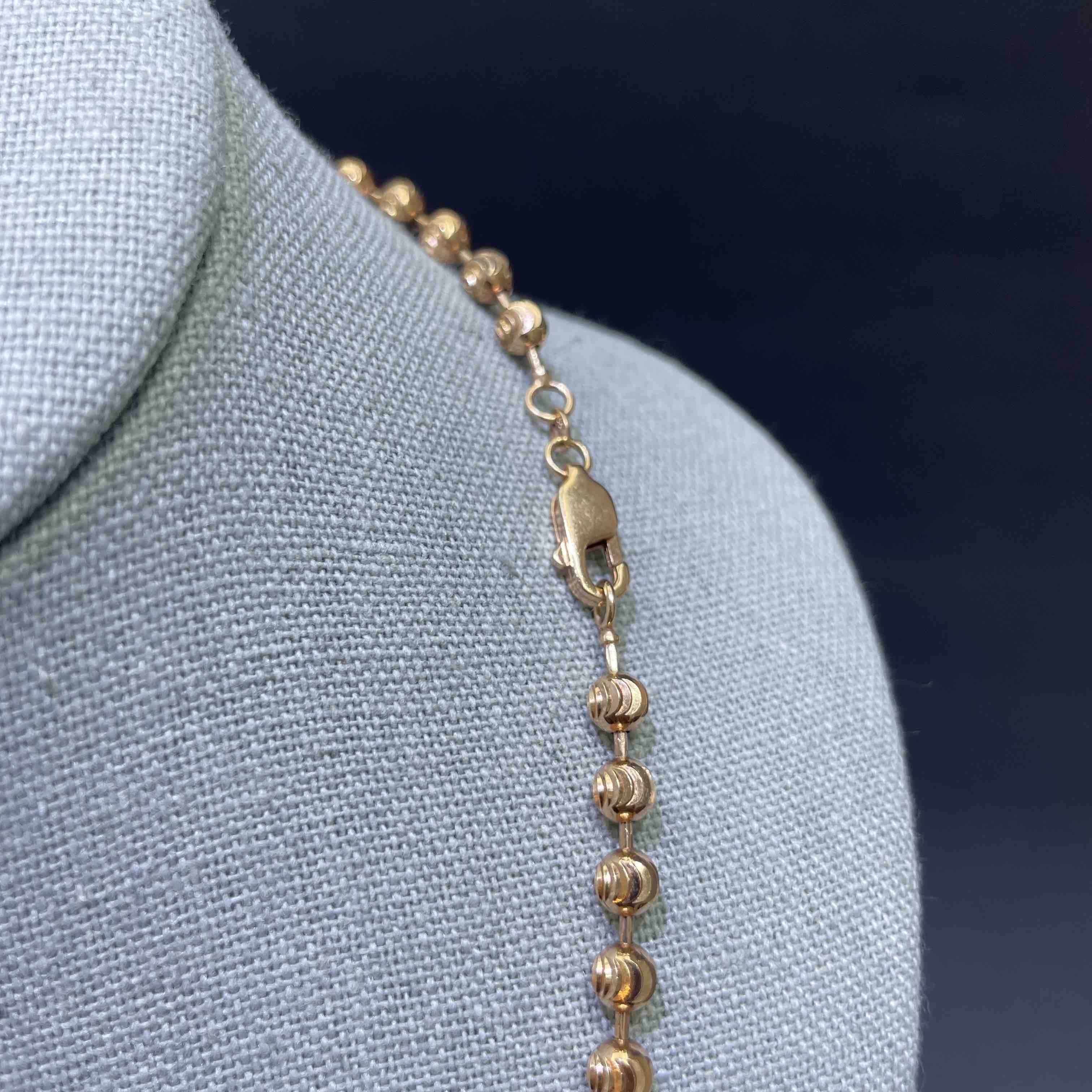 Rose Gold Ball Chain