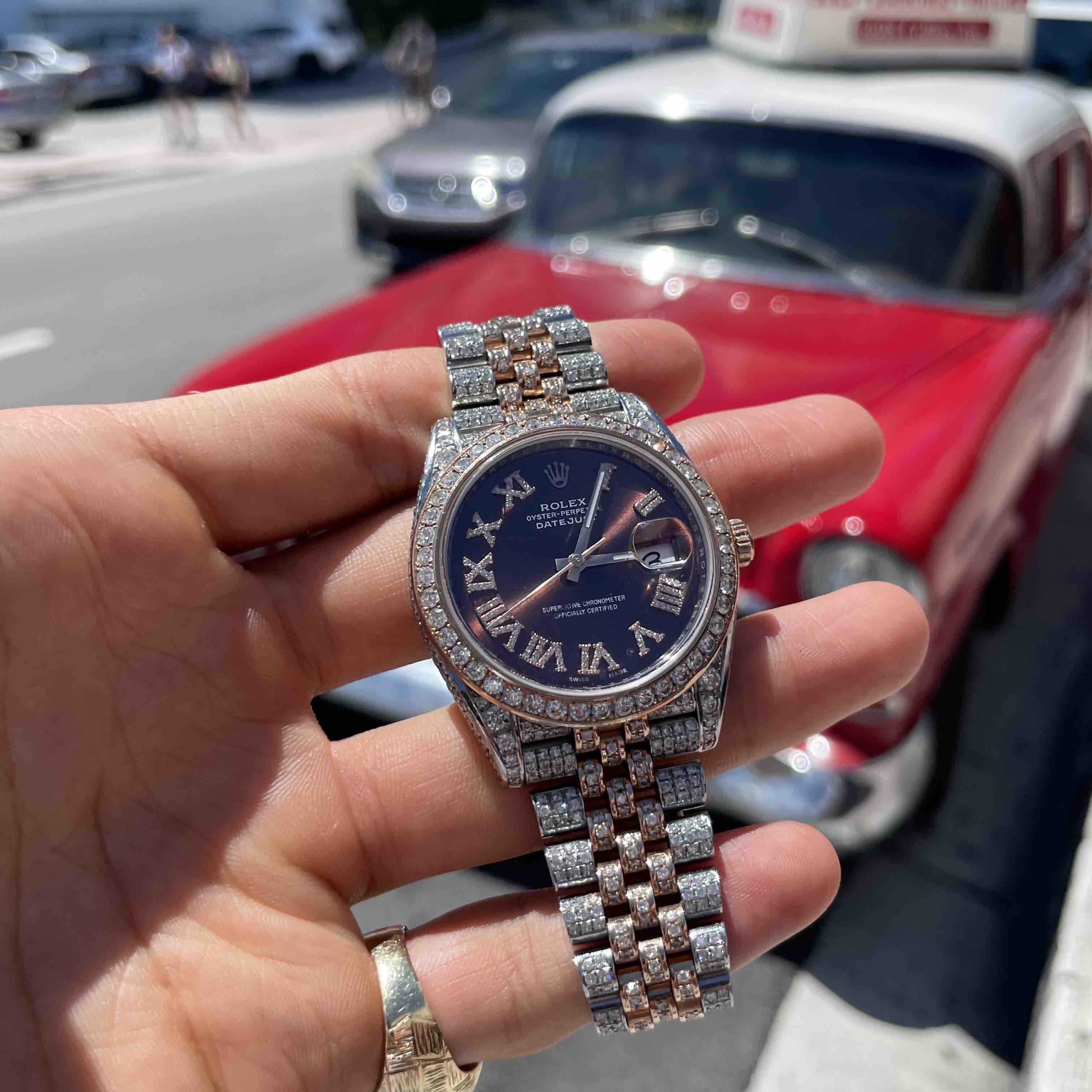 Rolex Bust Down