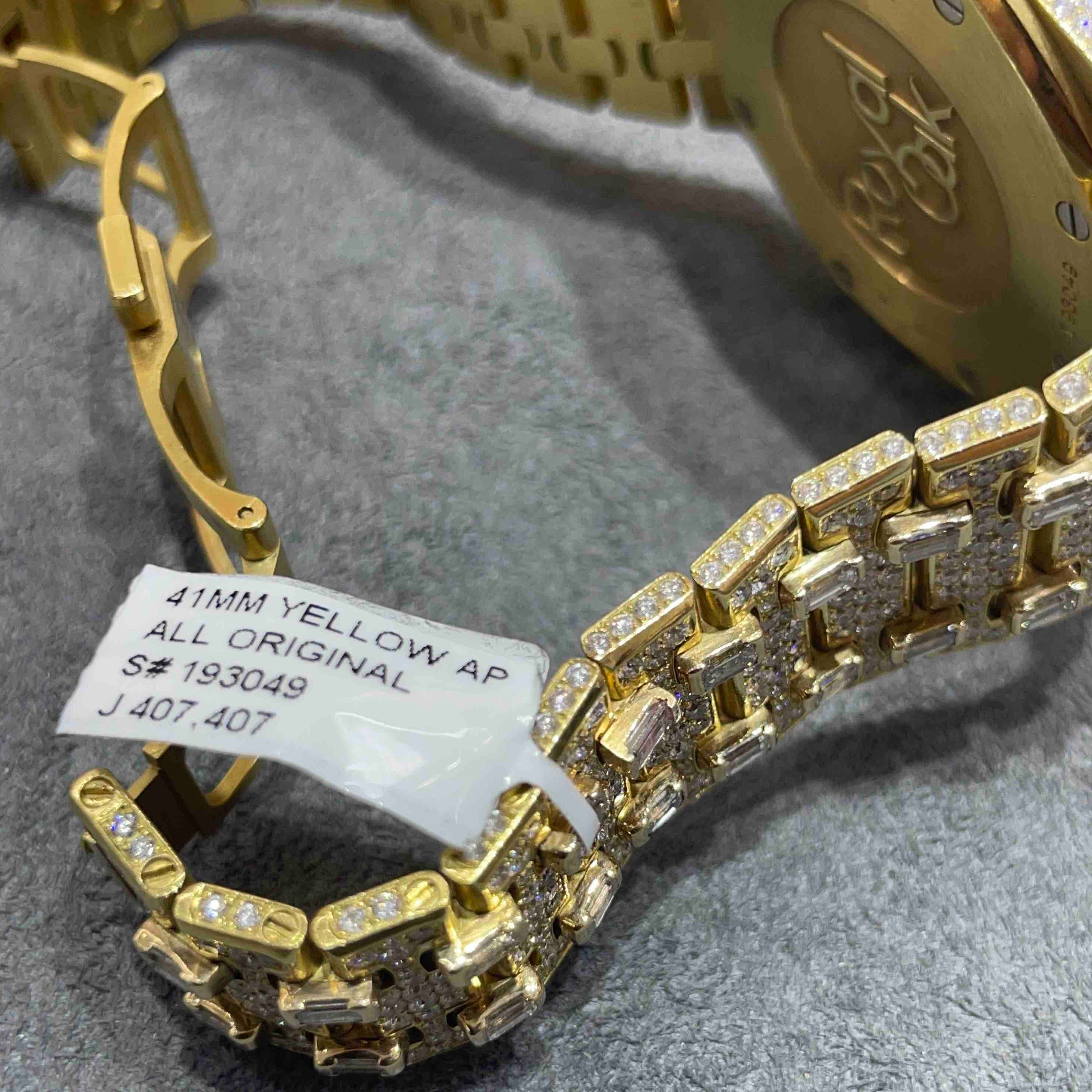 41mm AP Royal Iced Out