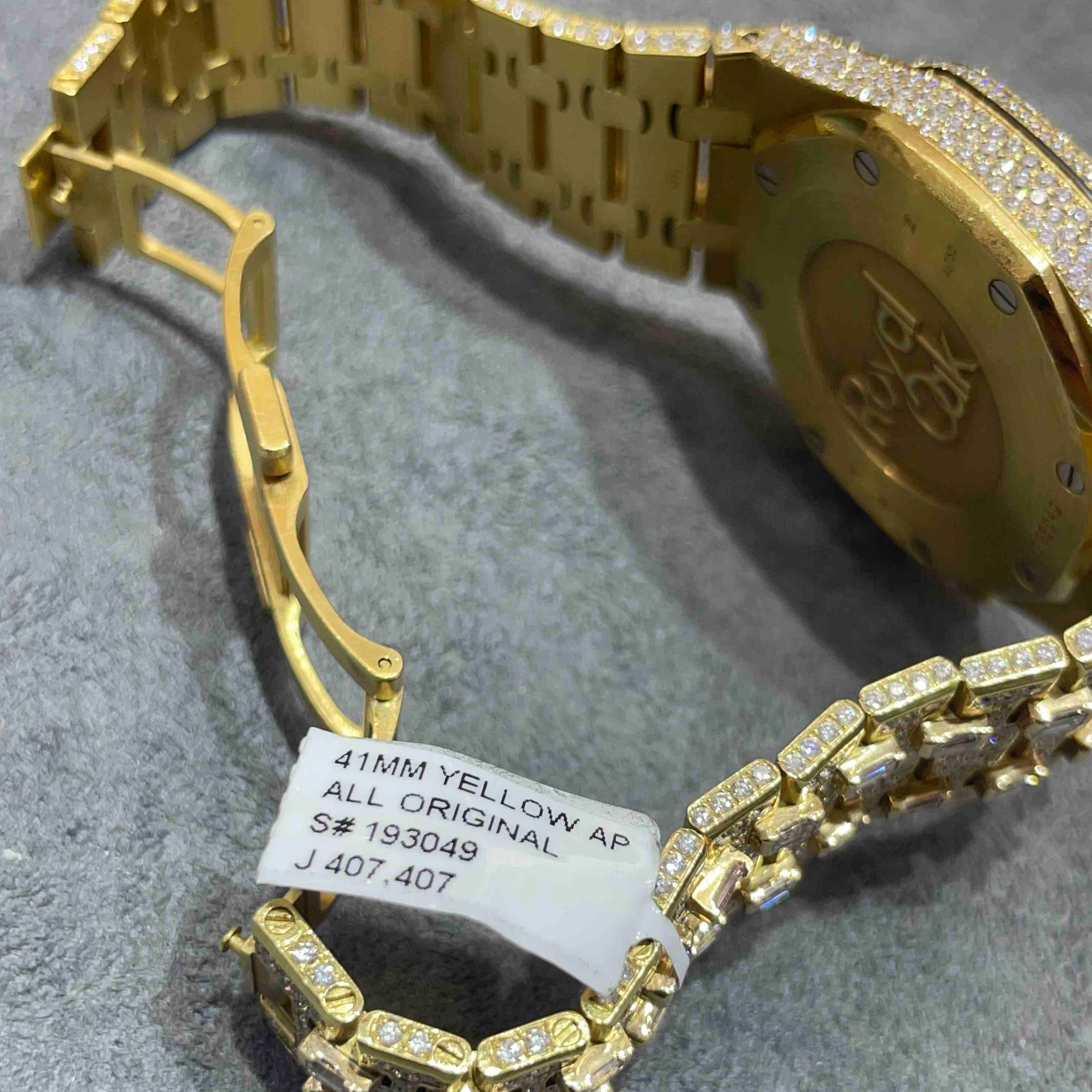 Iced Out AP Watch