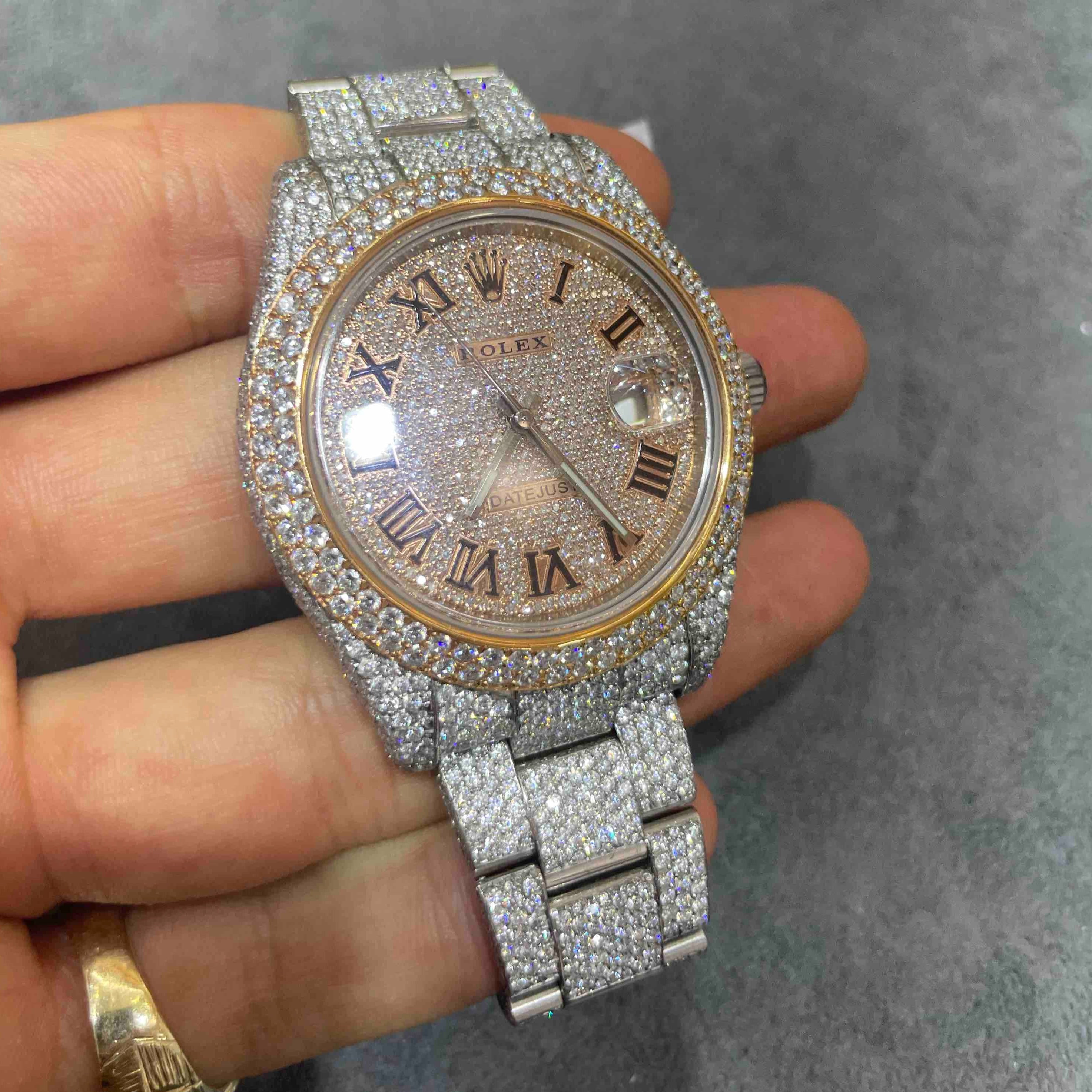 iced out rolex