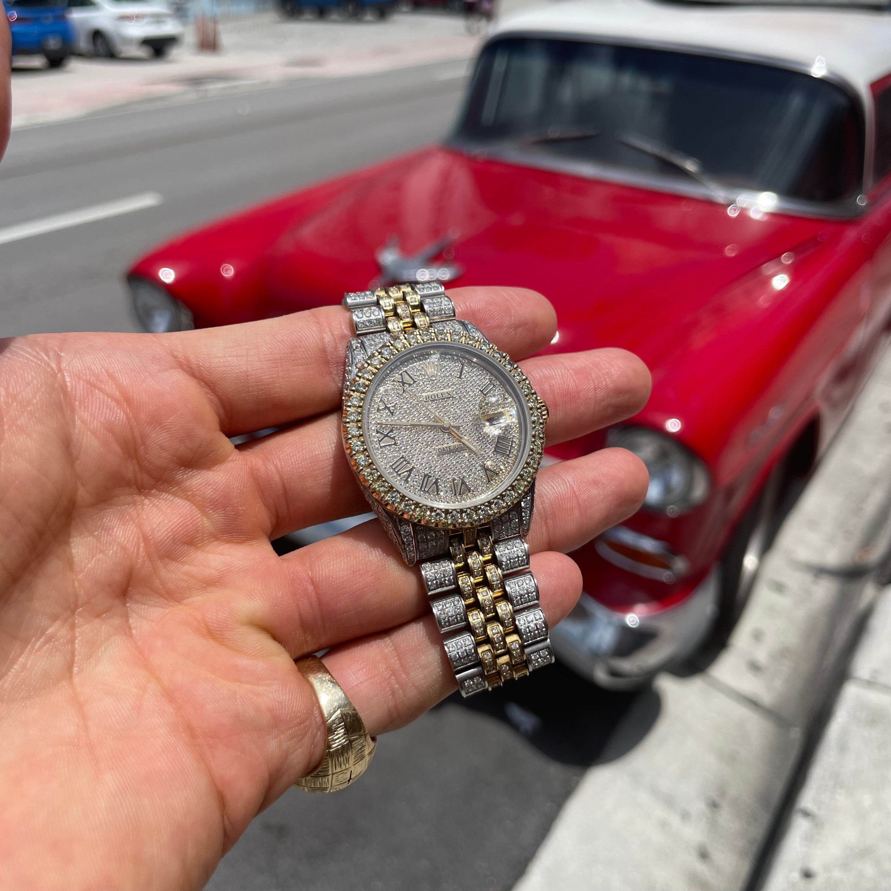 Bust Down Rolex