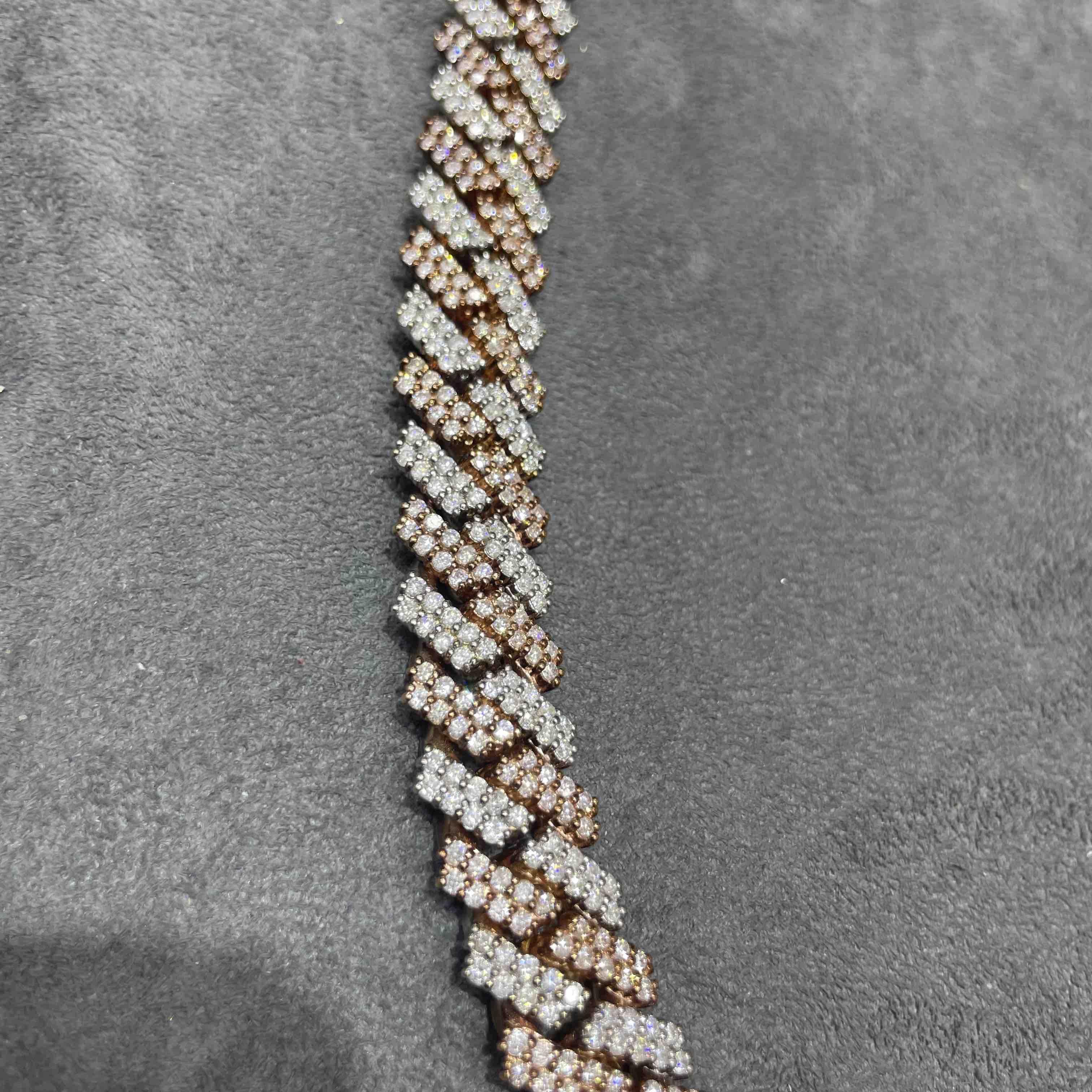 Bust Down Prong Cuban Chain 301 Grams