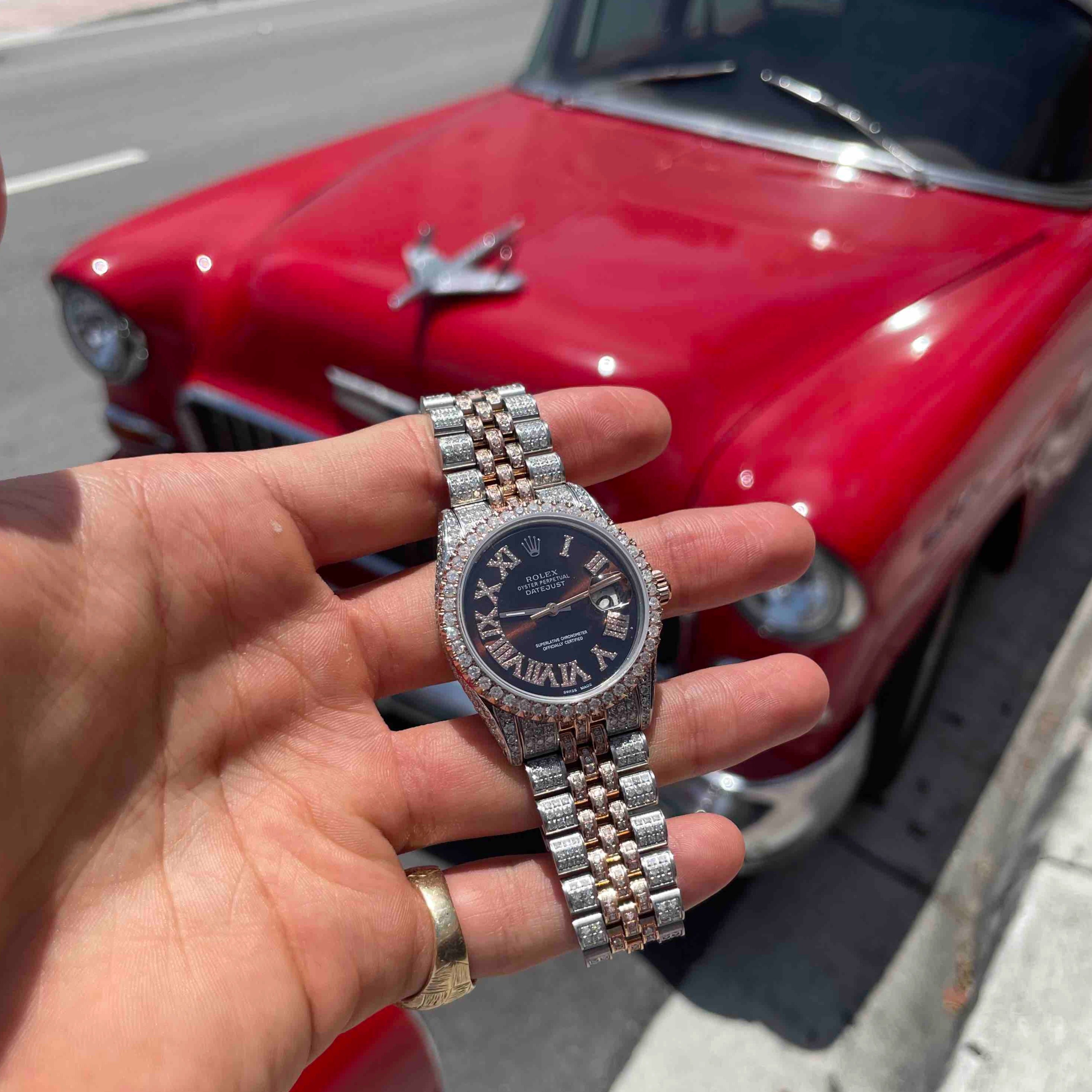 Iced Out Rolex Datejust