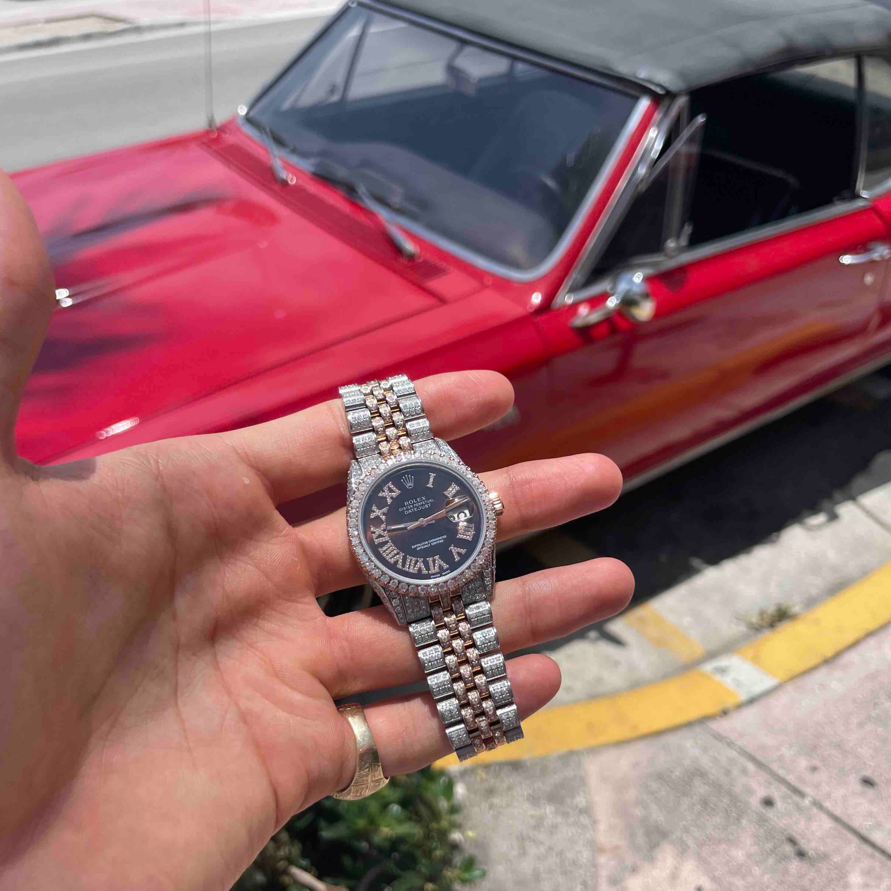 Iced Out Rolex Datejust