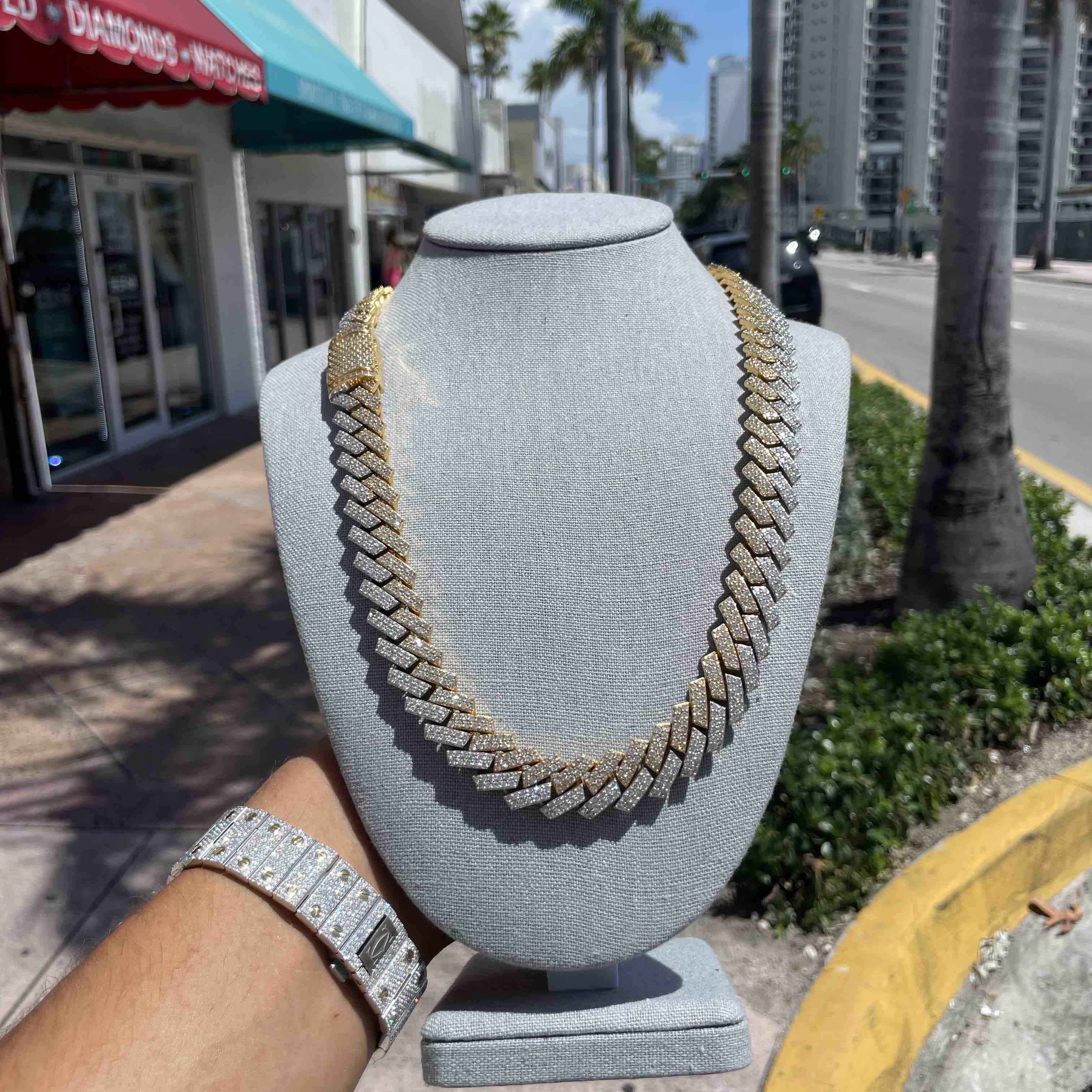 350 GRAM Bust Down CUBAN LINK