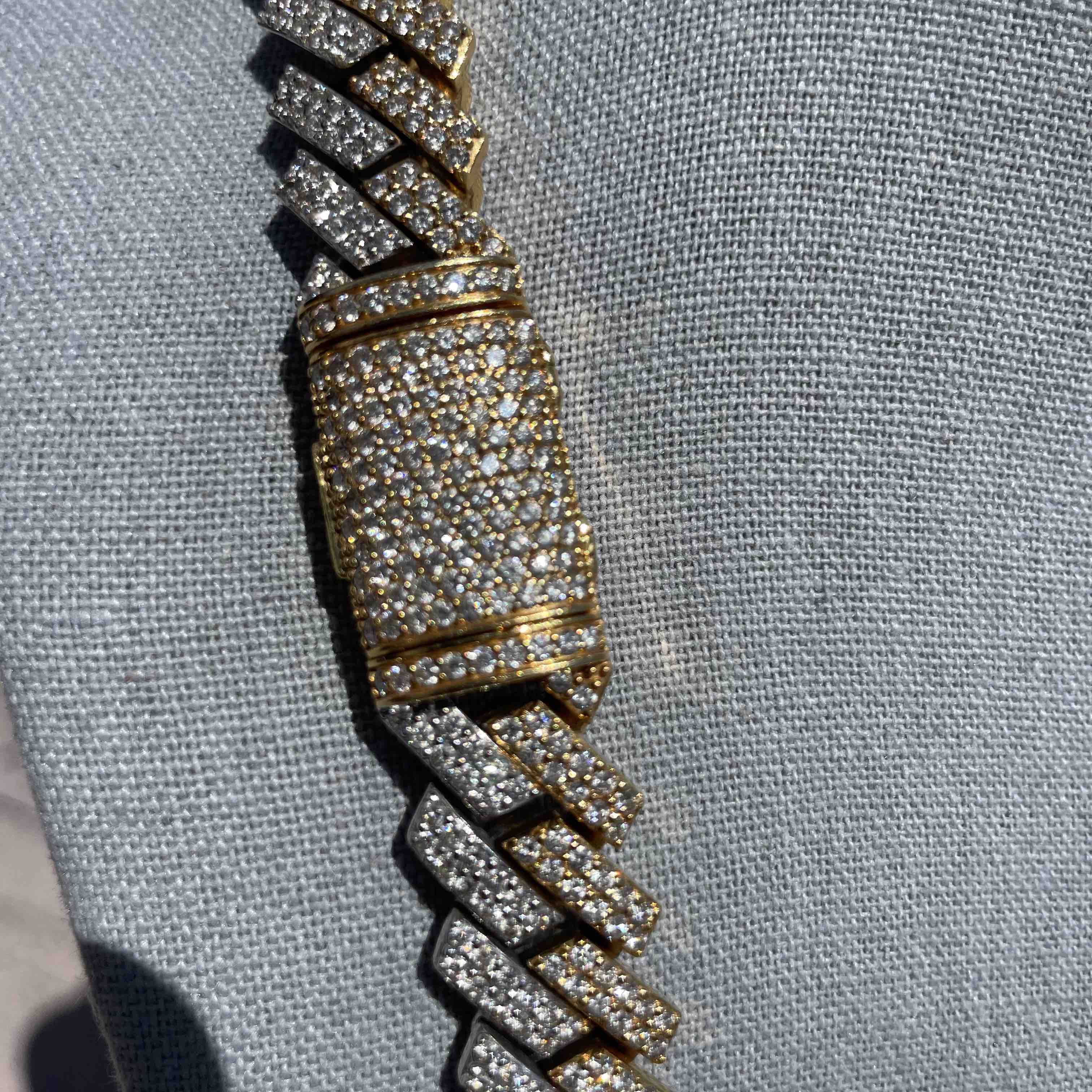 bust down cuban chain vvs