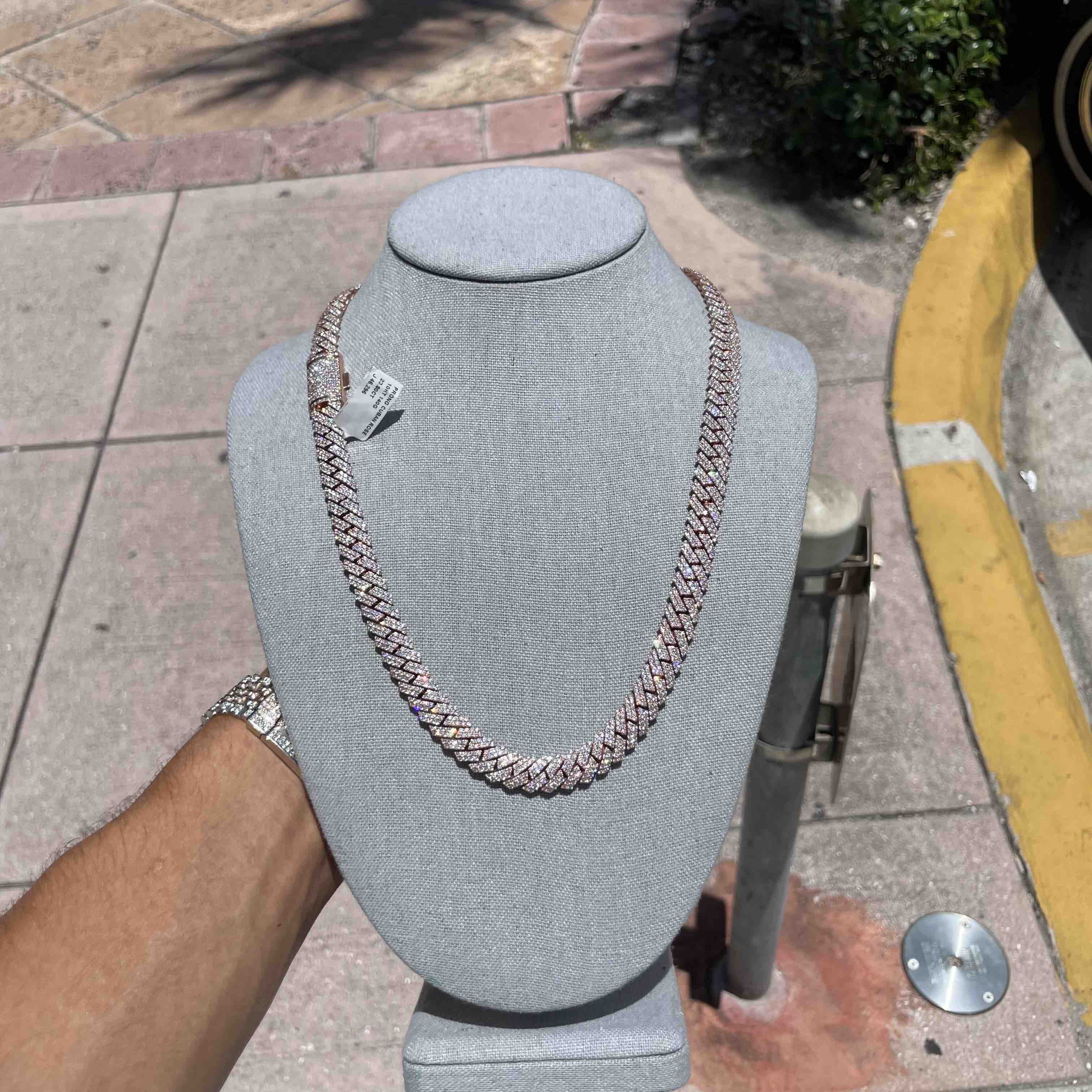 10k BUST DOWN CUBAN LINK