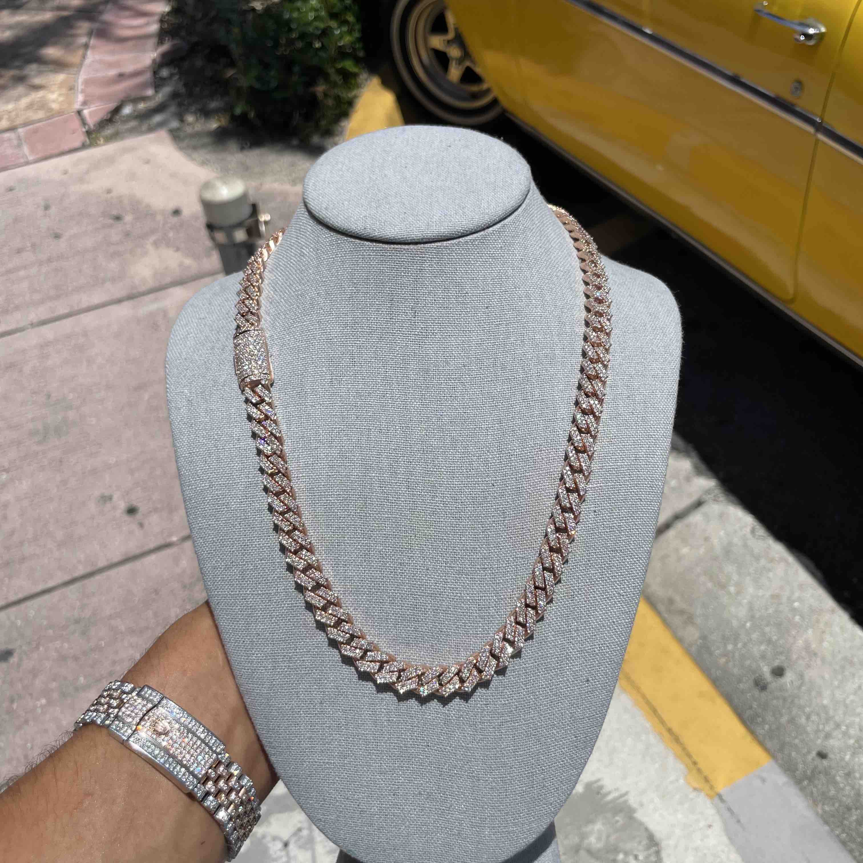 Iced Out Cuban Link Chain