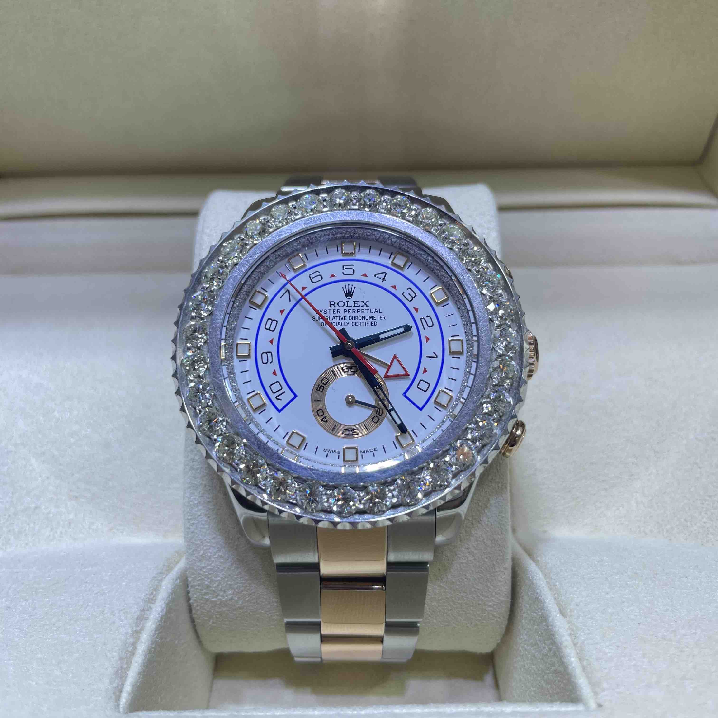 Iced Out Rolex Yacht Master