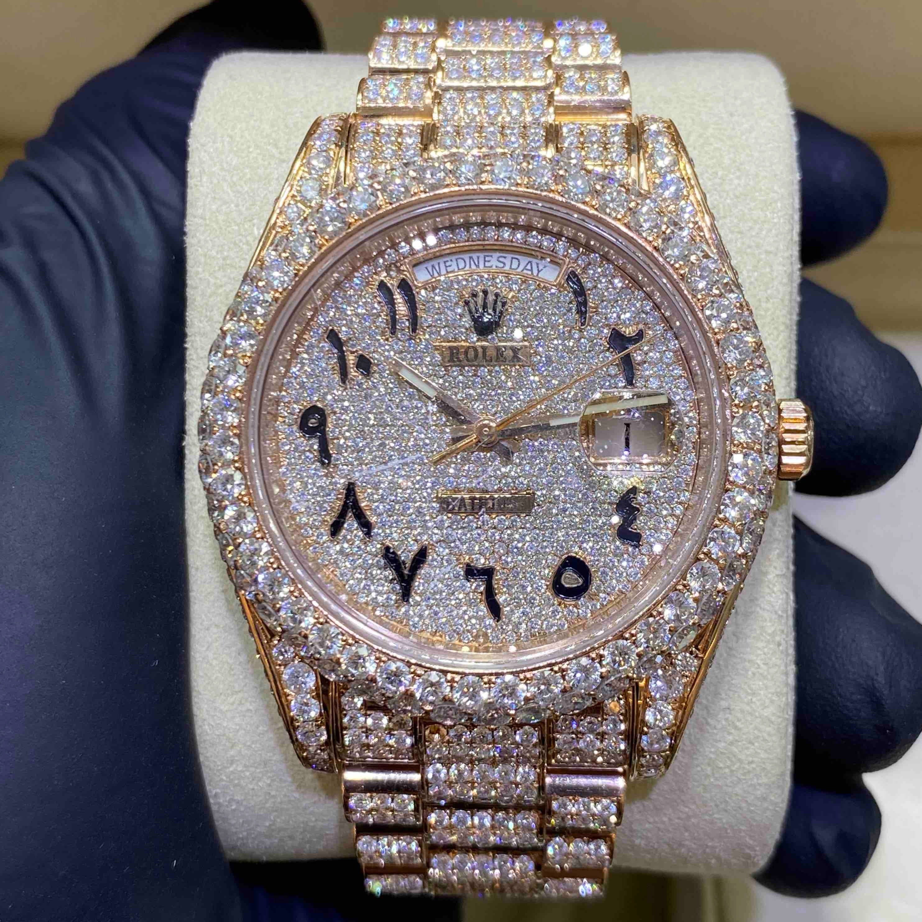 iced out rolex