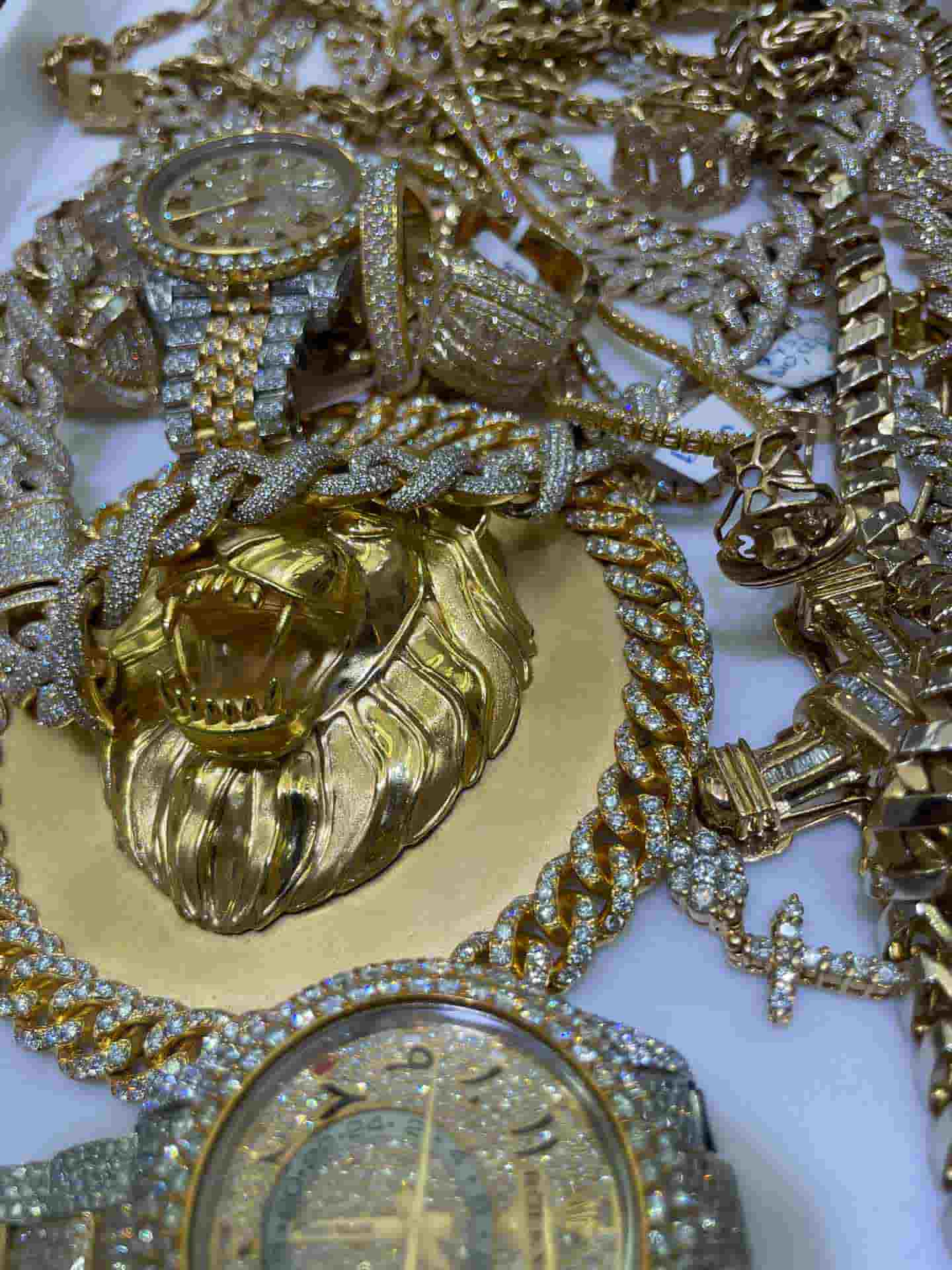 Iced Out Cuban Link Chain