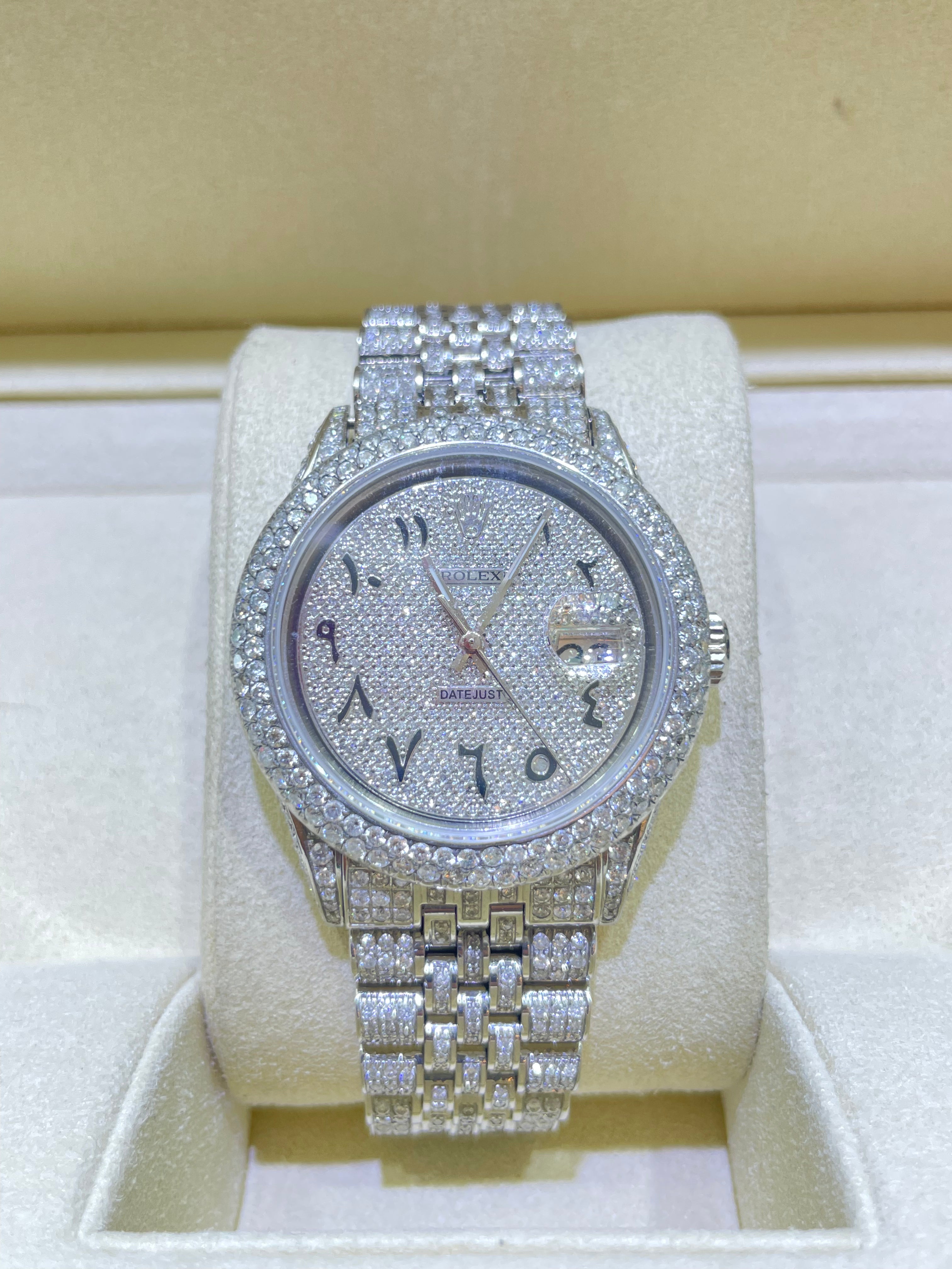 stainless steel 36mm rolex bust down