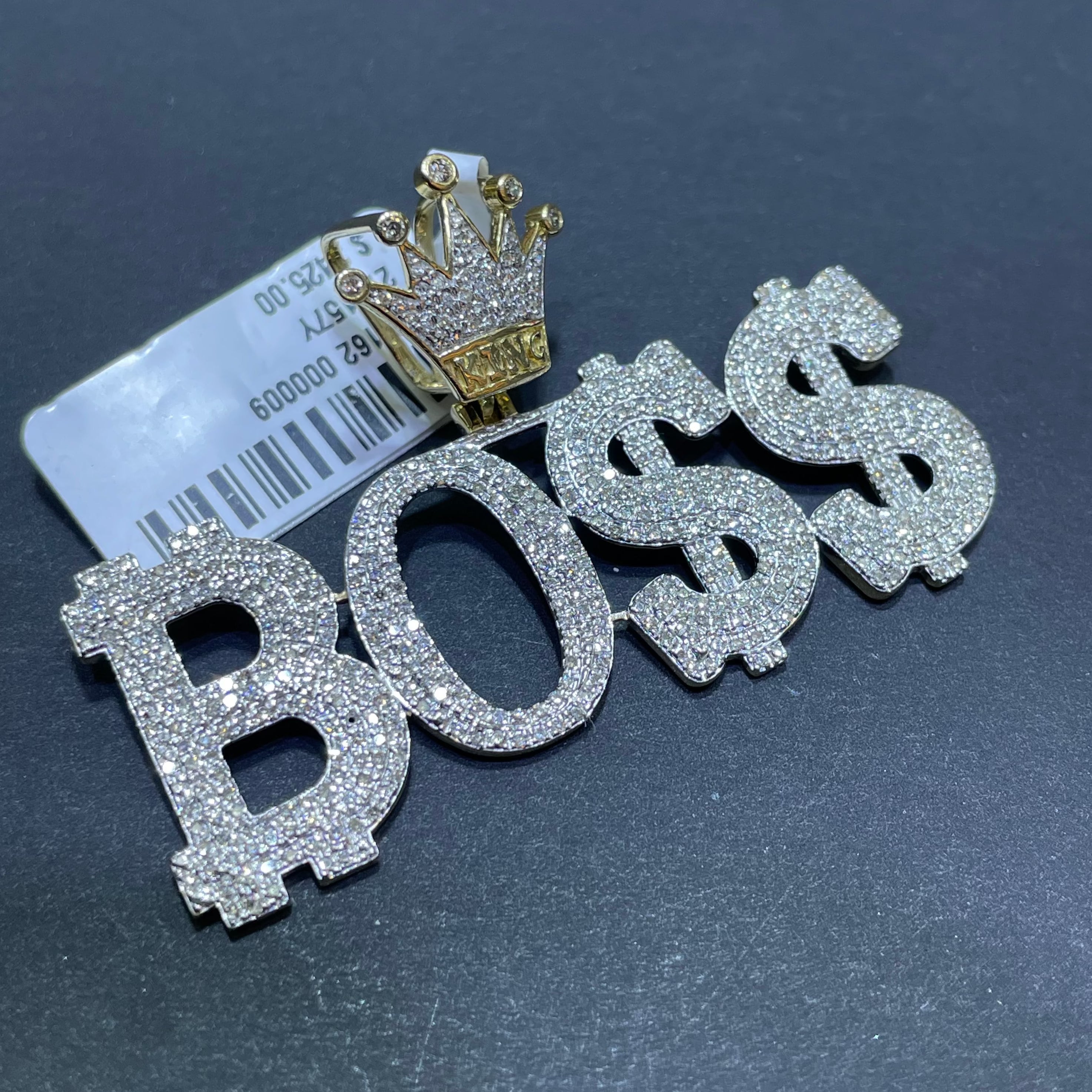 bust down pendant