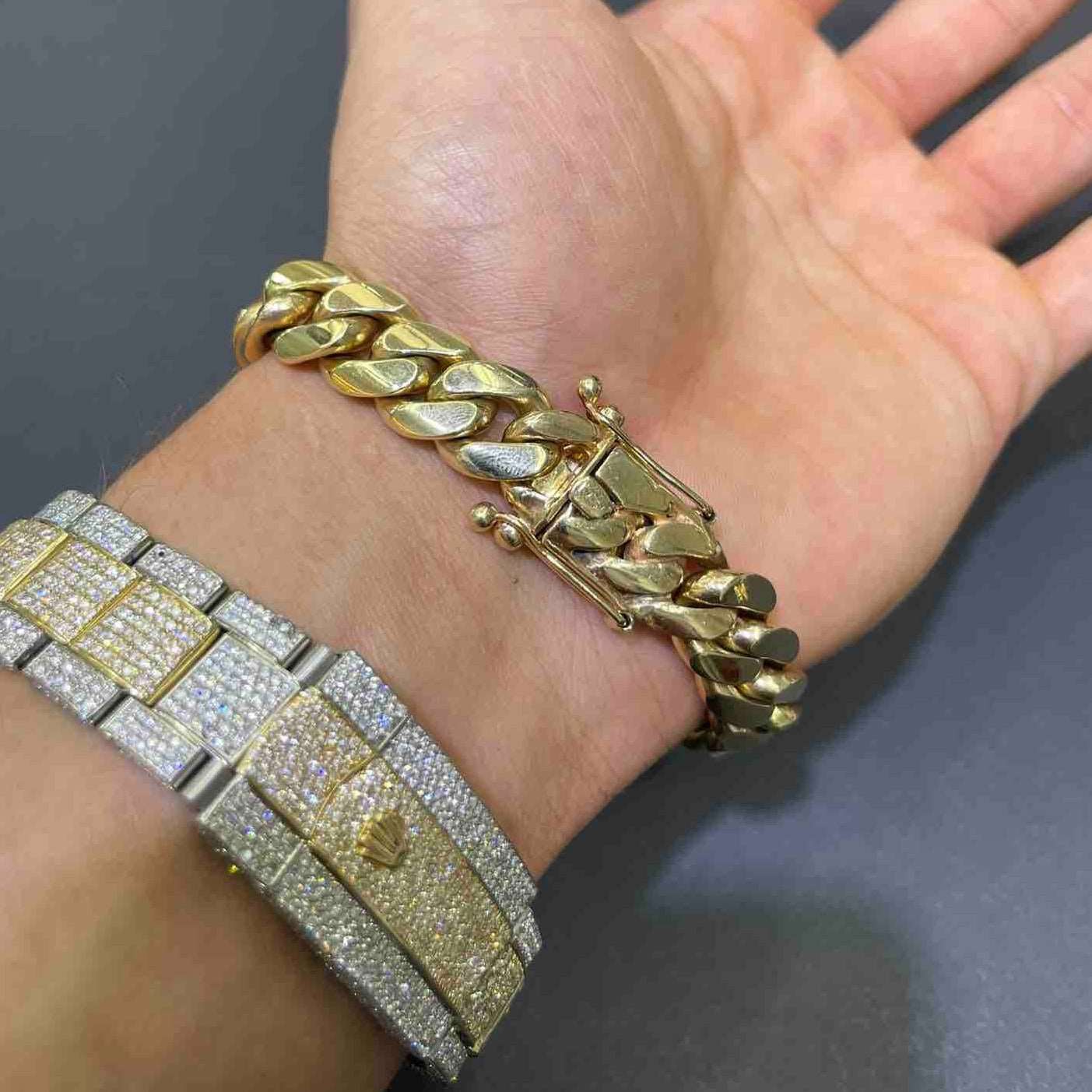 10K CUBAN BRACELET