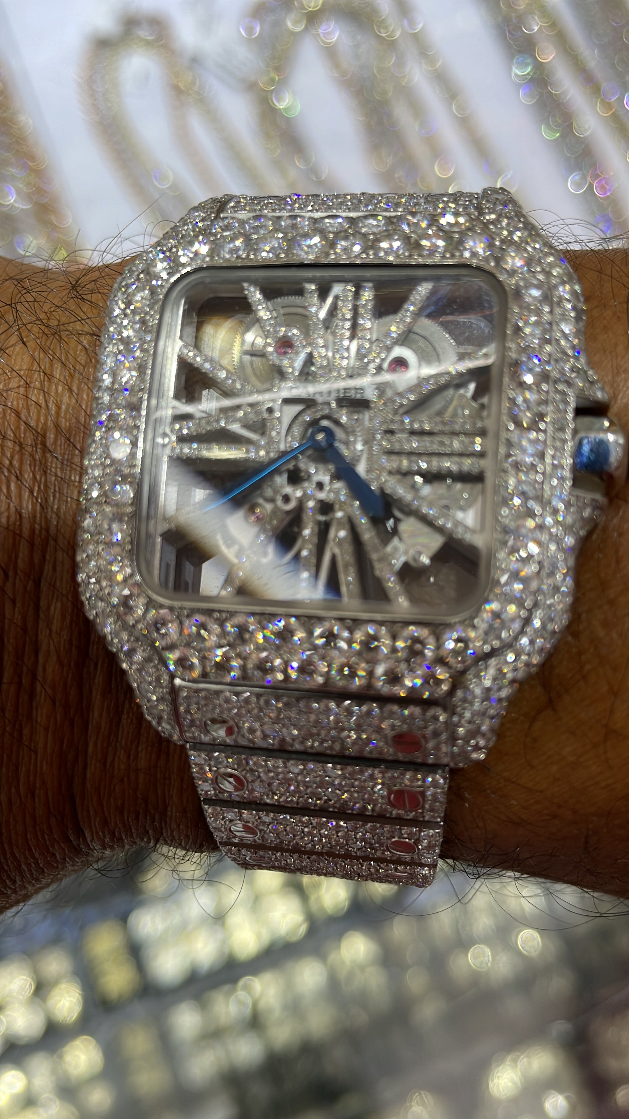 Cartier Skeleton Bust Down