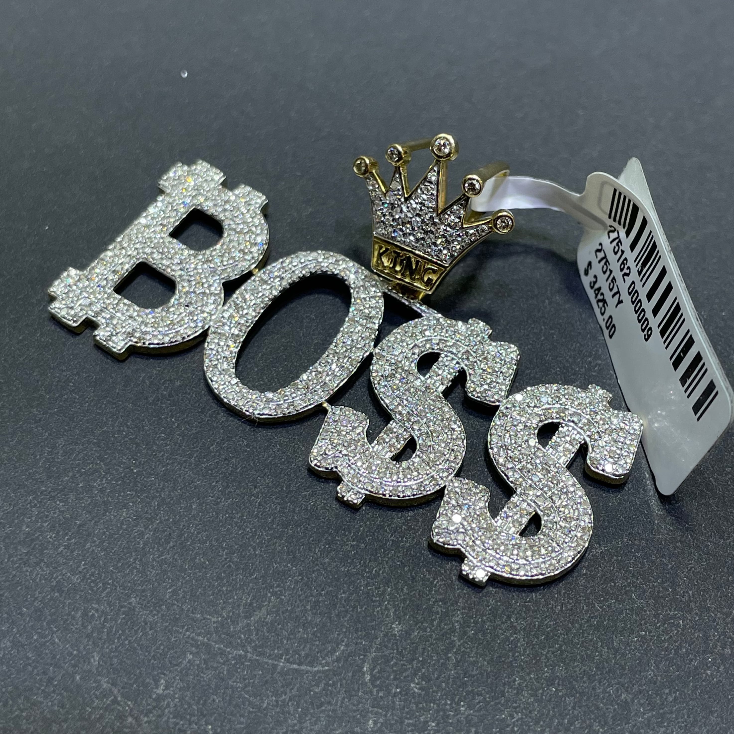 bust down pendant