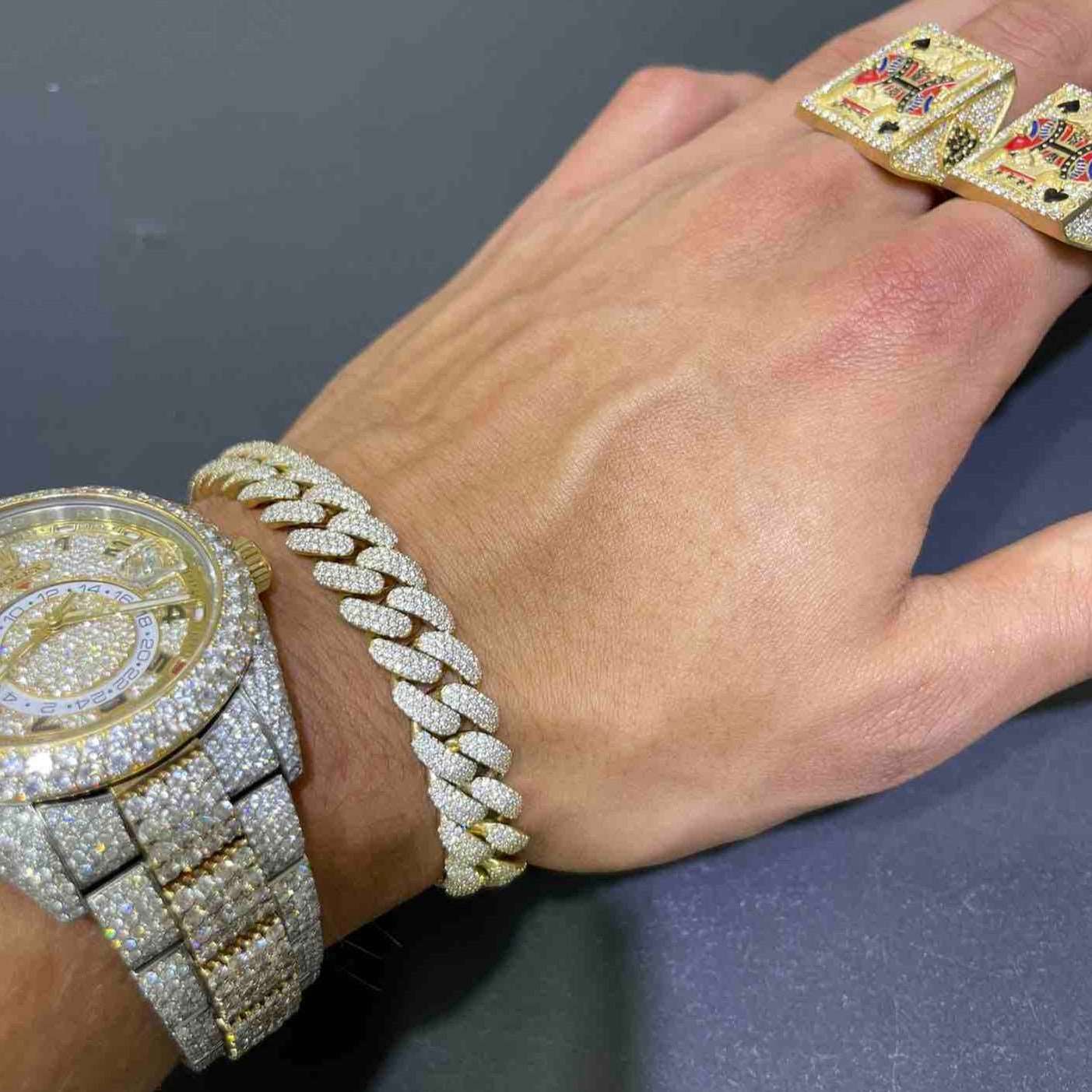 Iced Out Cuban Bracelet
