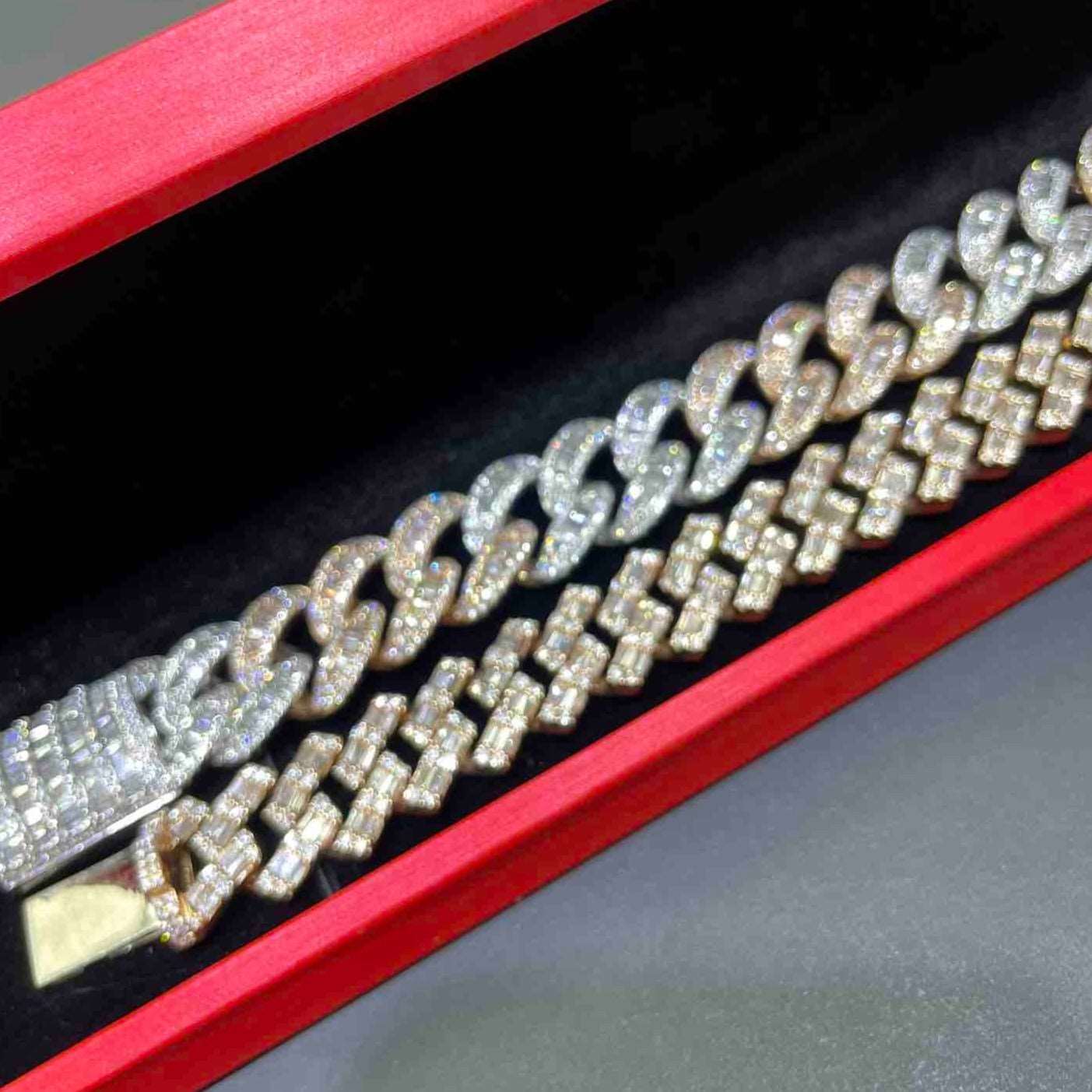 Bust Down Cuban Link Bracelet