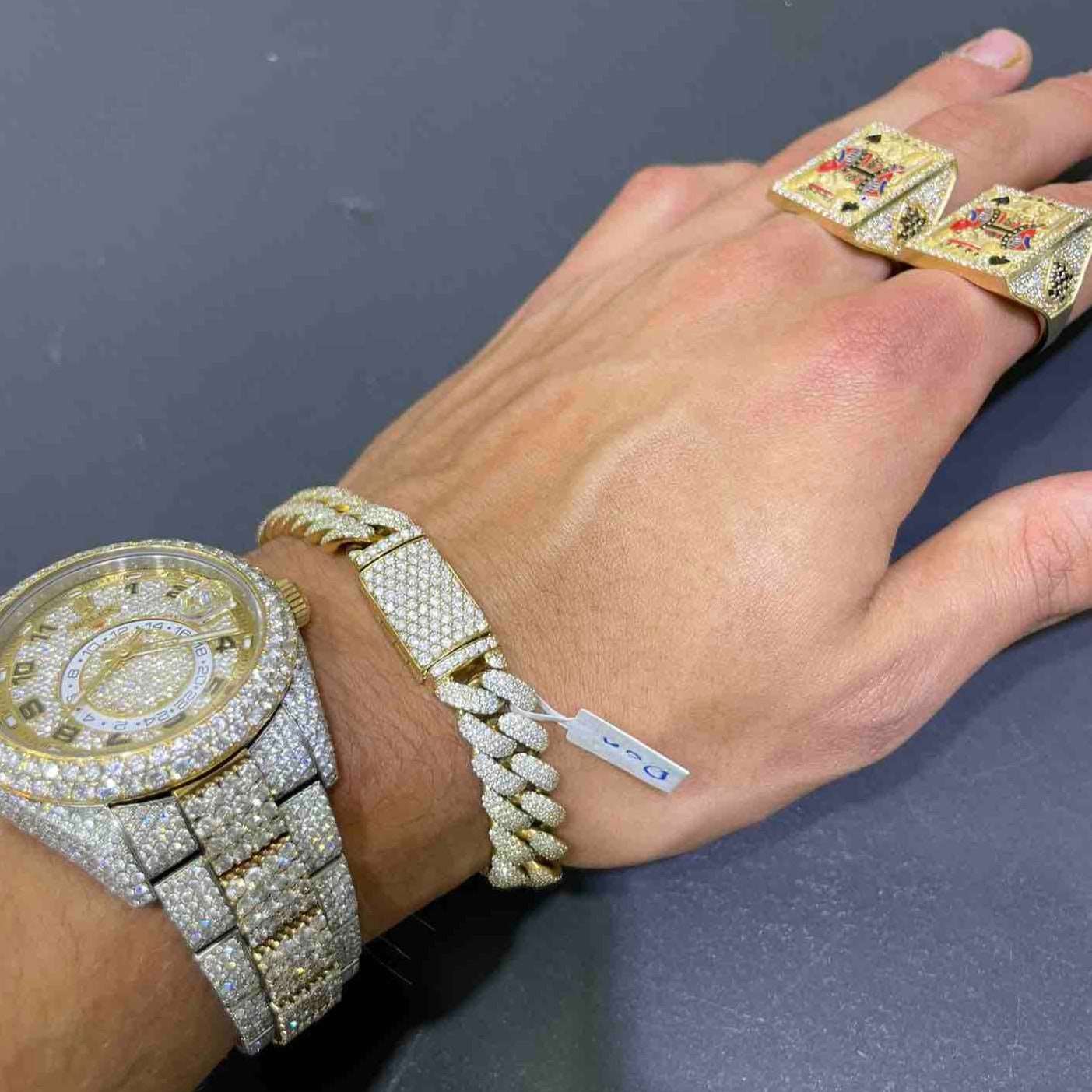 Iced Out Cuban Bracelet