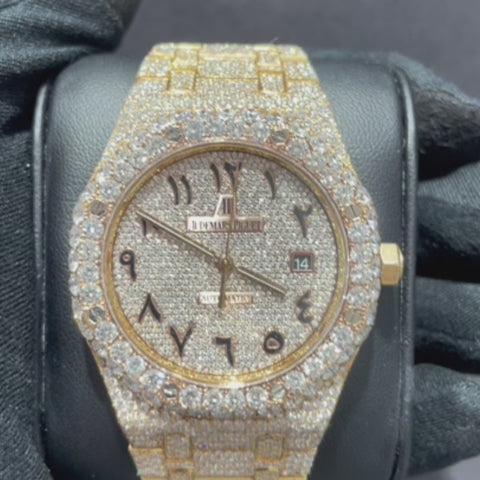 42mm Bust Down AP VVS Arabic