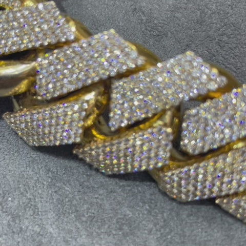 14k BUST DOWN KILO CUBAN LINK CHAIN