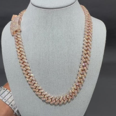 Rose Gold Cuban Link Chain 360 grams