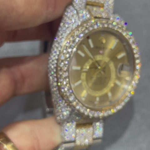 iced out rolex