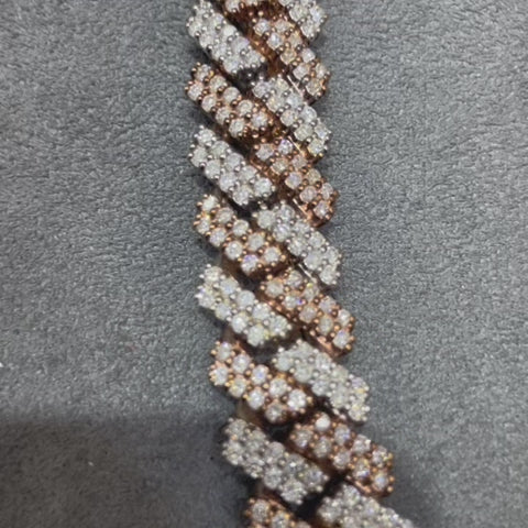 Bust Down Prong Cuban Chain