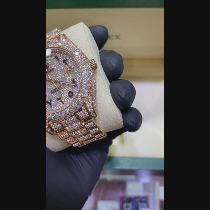 iced out rolex