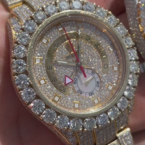 Bust Down Rolex Yacht Master