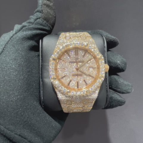 Bust Down AP VVS Rose Stick Dial