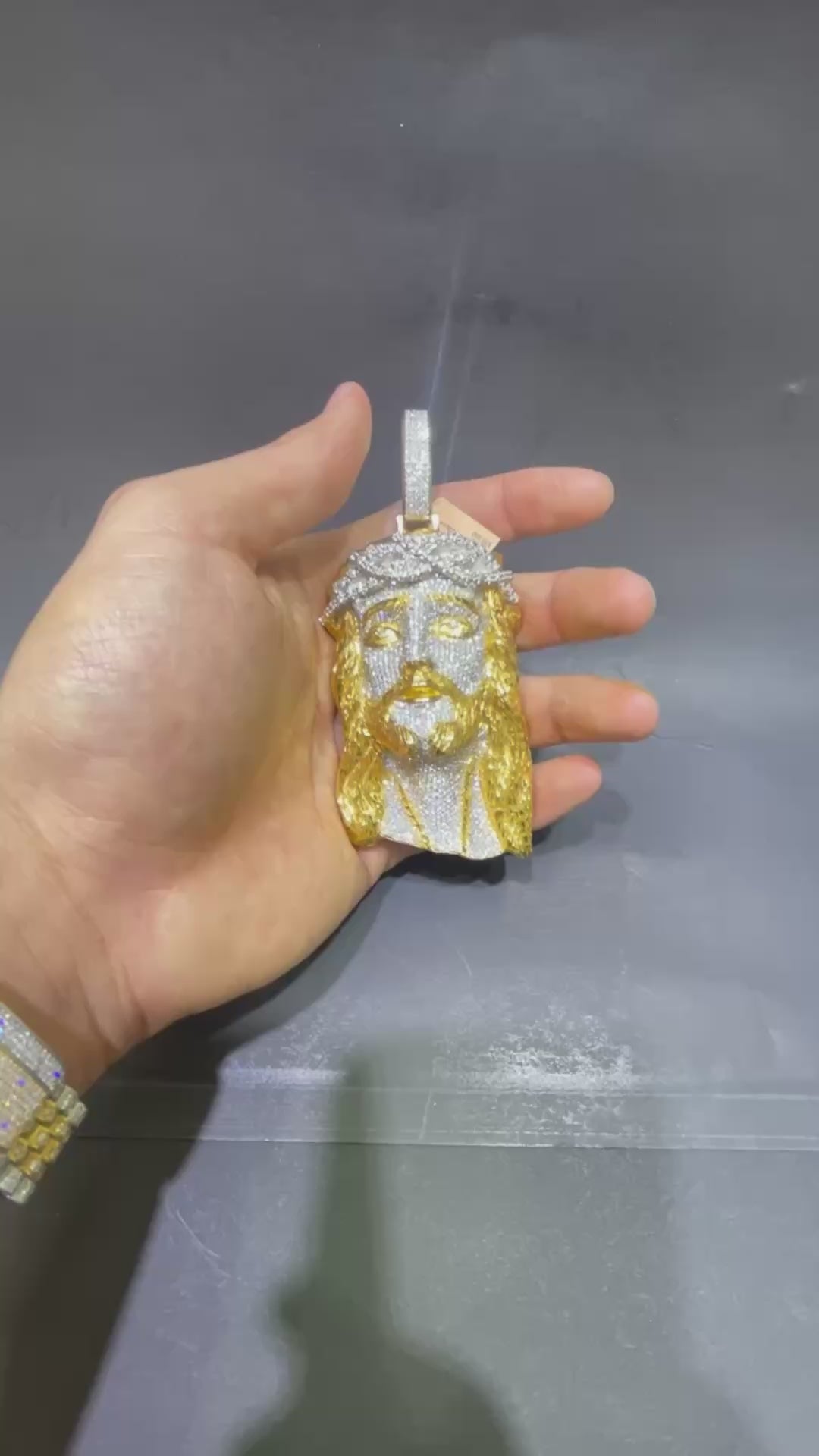 Iced Out Jesus Piece
