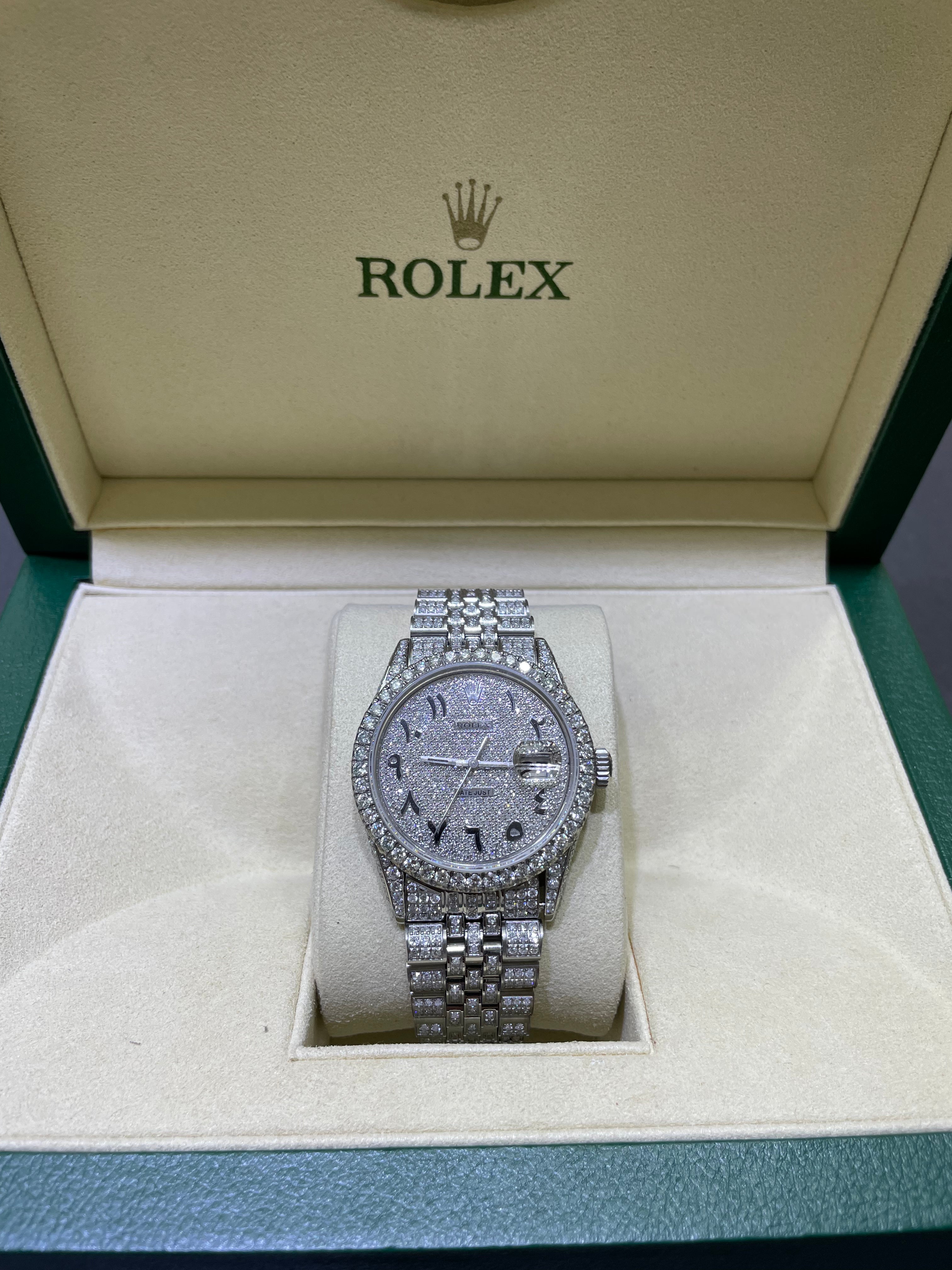 bust down rolex watch