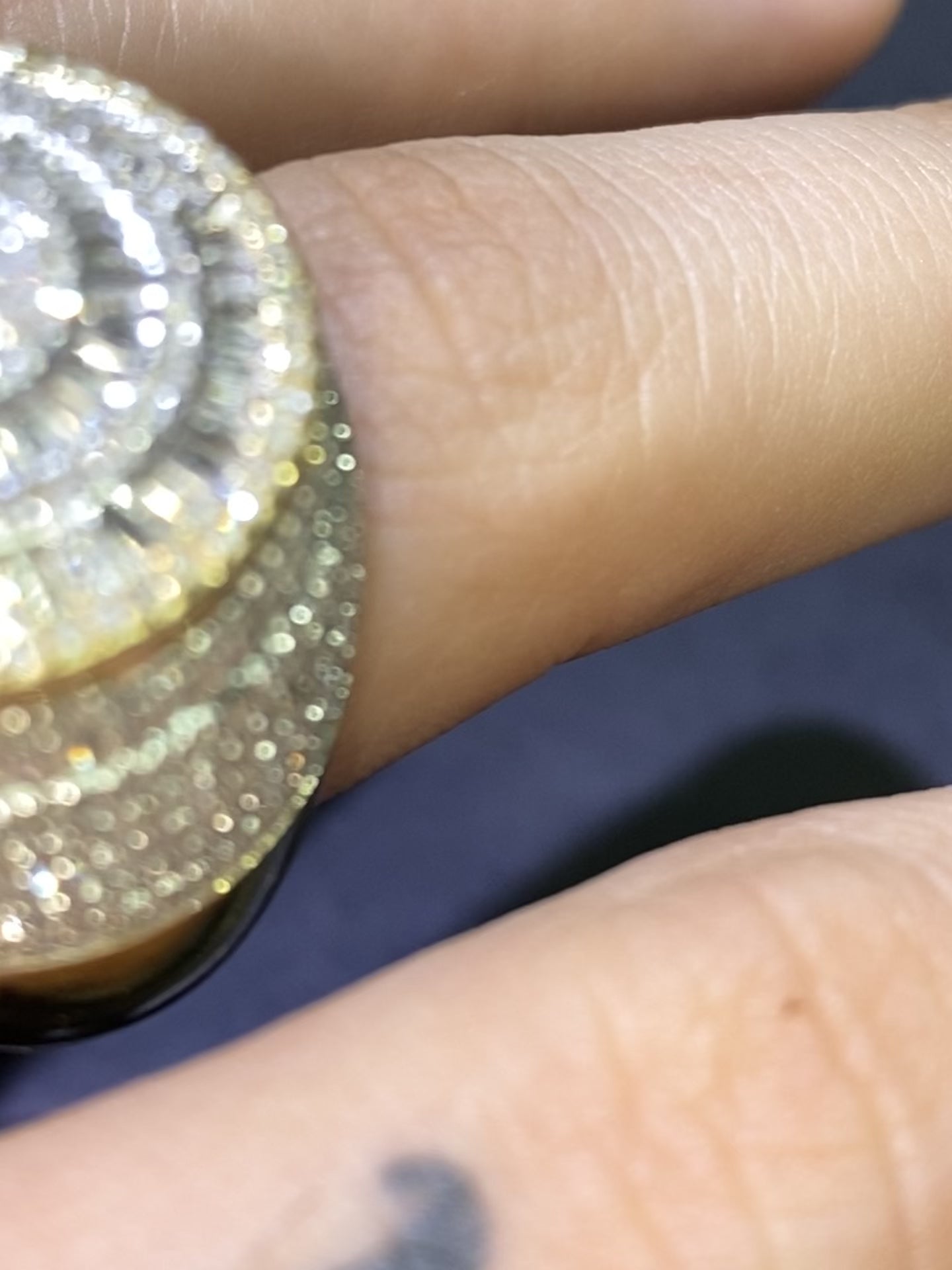 14k DESIGNED NATURAL DIAMOND RING