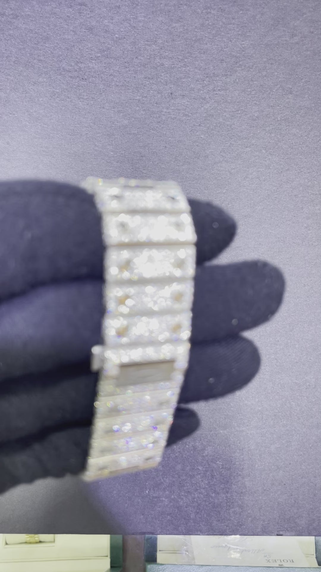 41mm Cartier Santos xl "Iced Bustdown" Vs1 Watch
