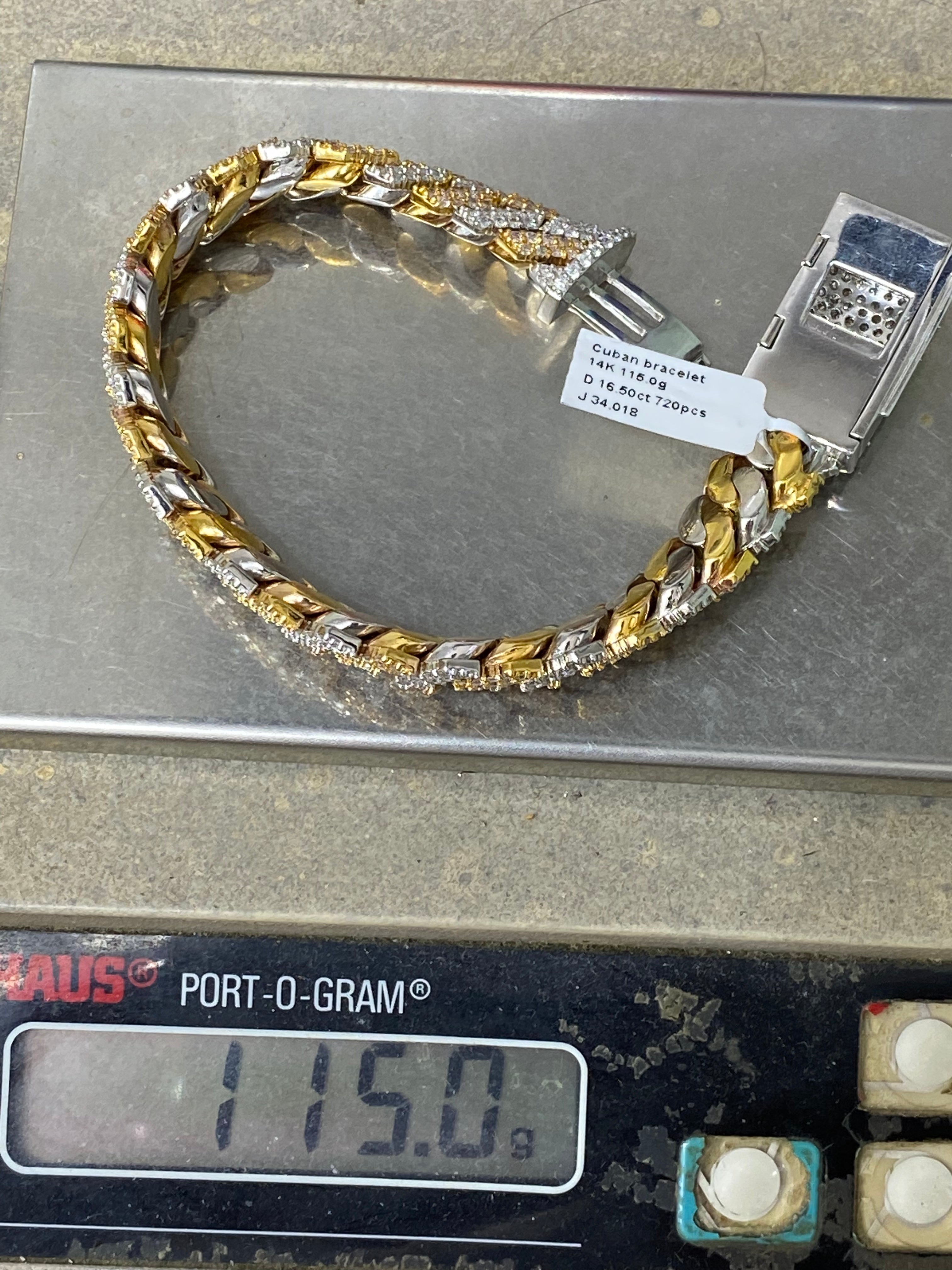 iced out bracelet vvs